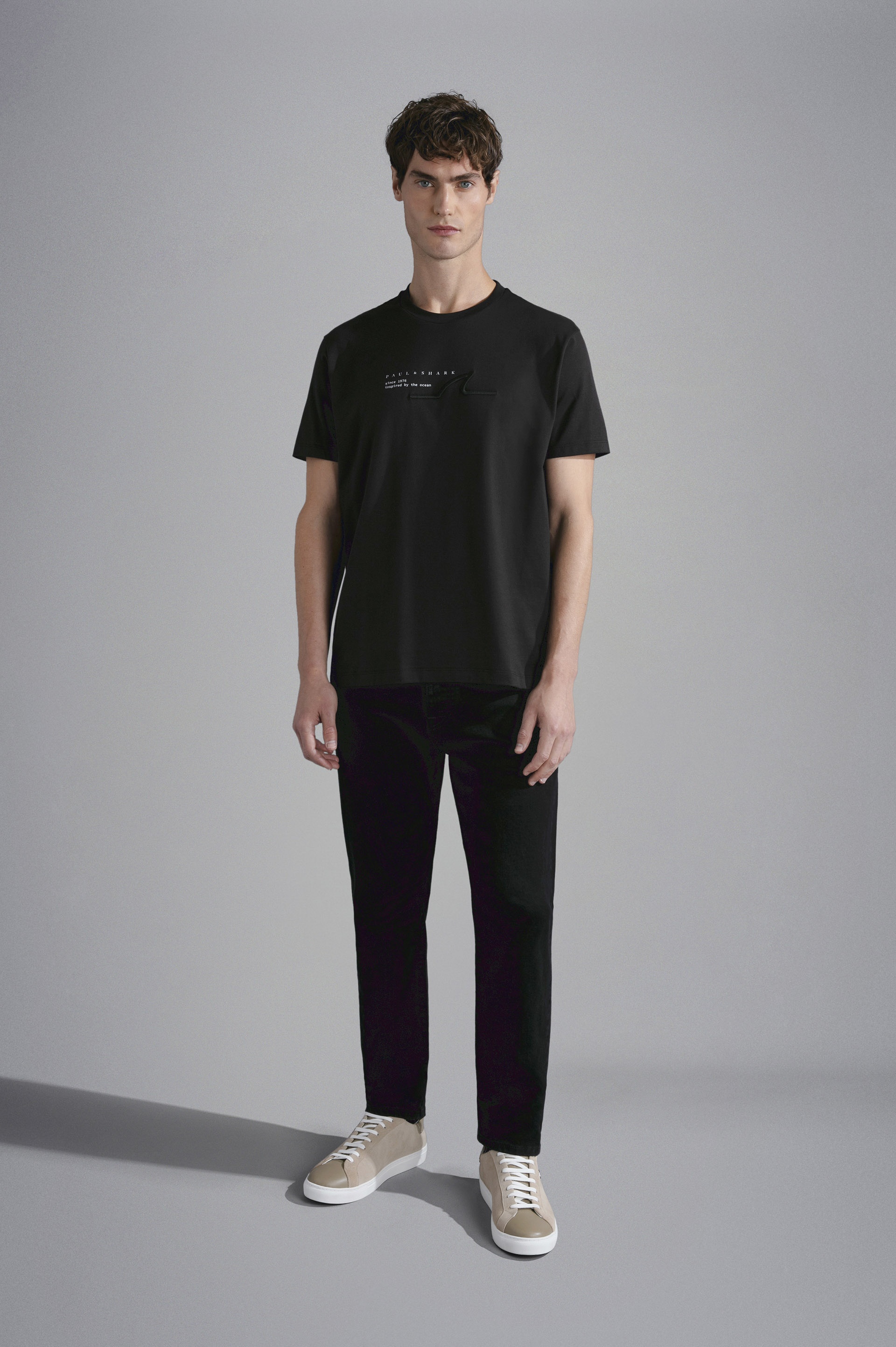 BLACK RIVET STRETCH DENIM JEANS - 2