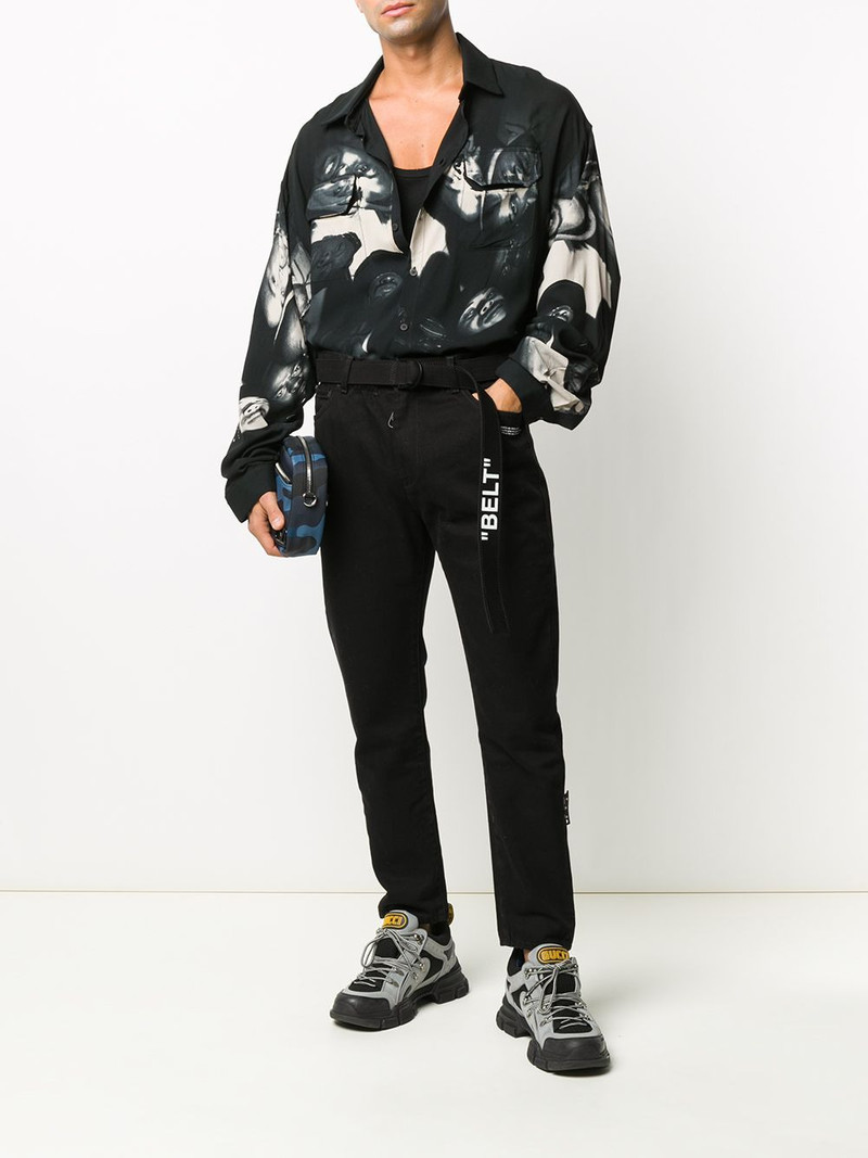 424 Wu Tang print shirt outlook