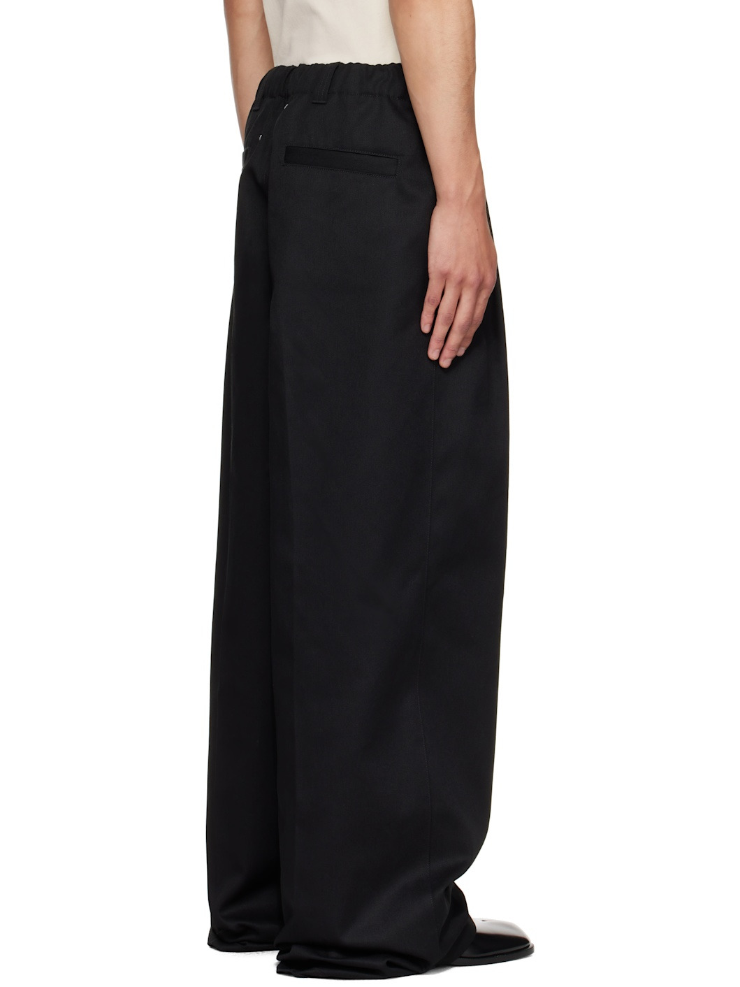 Black Skater Chino Trousers - 3
