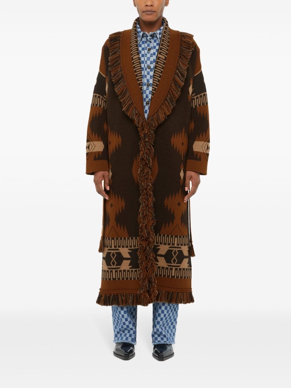 Icon jacquard coat - 2