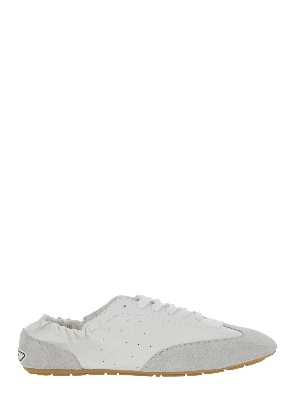 Saint Laurent Men Sneakers 'Artico' White With Leather Details - 1