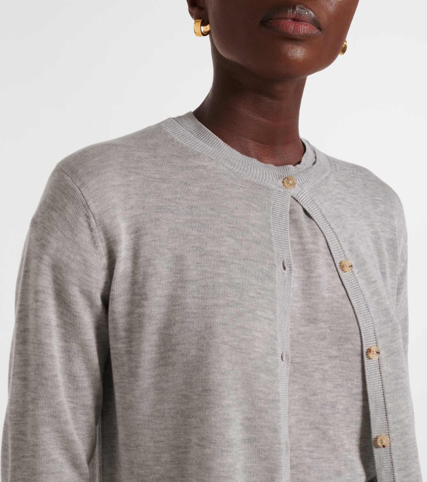 Logo cardigan - 4