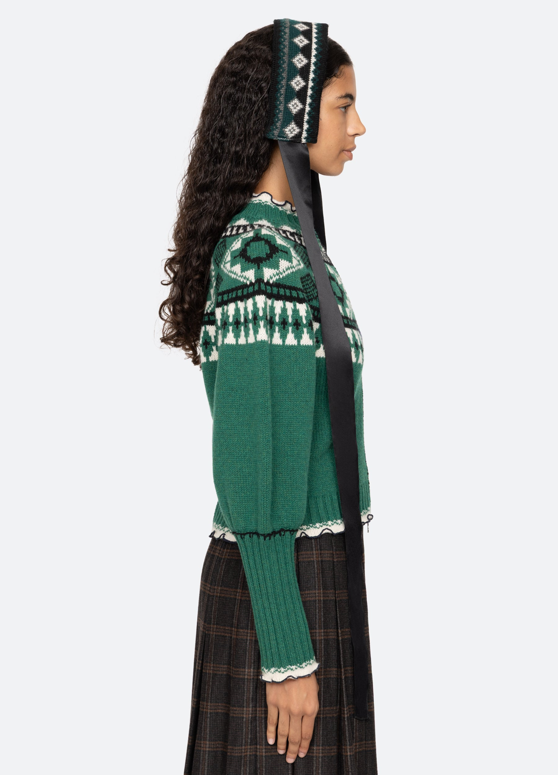 Inez Fair Isle Headband - 5