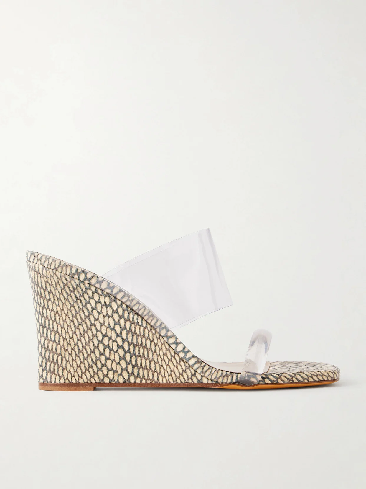 Olympia Pvc Wedge Sandals - 1