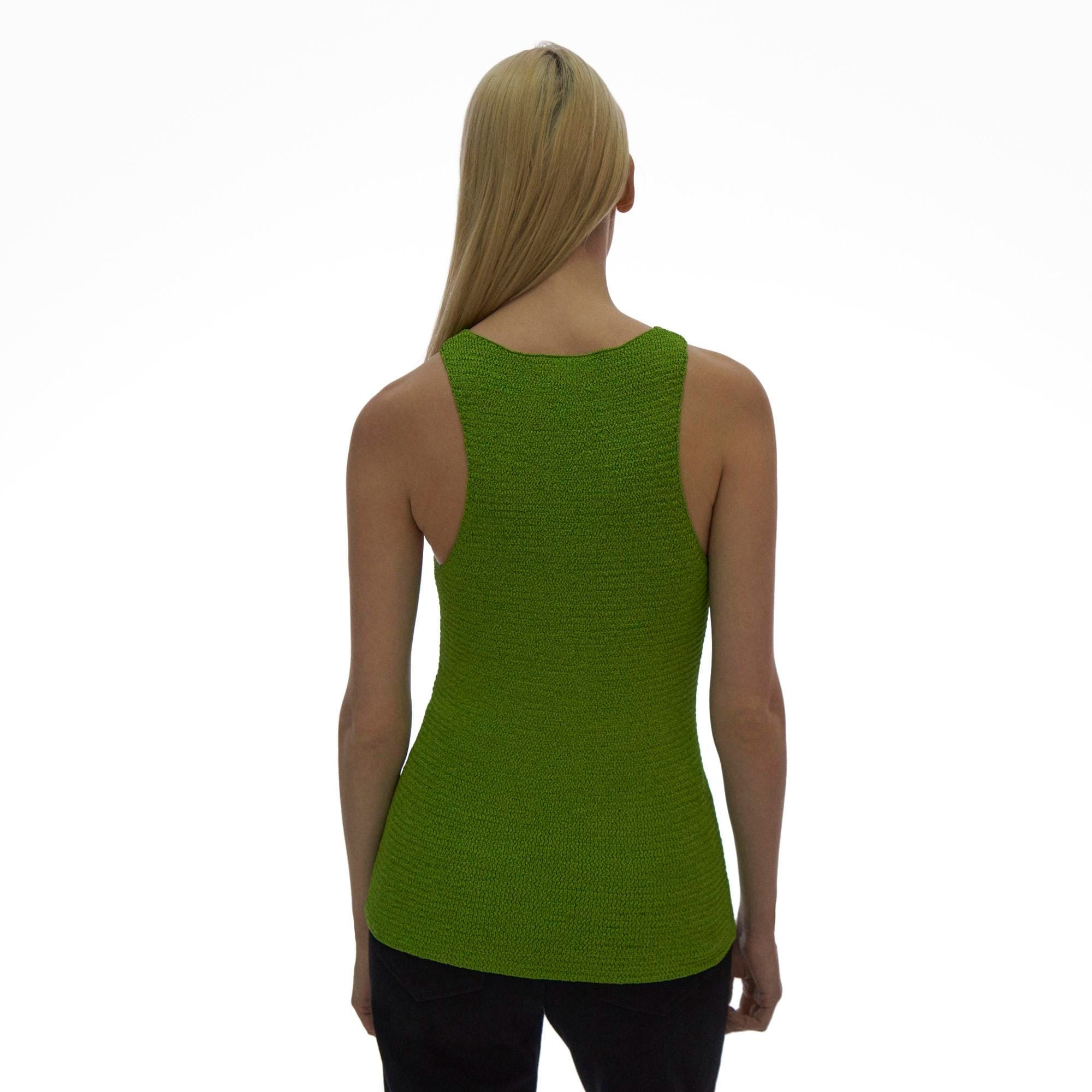 RIBBON KNIT TANK - 4
