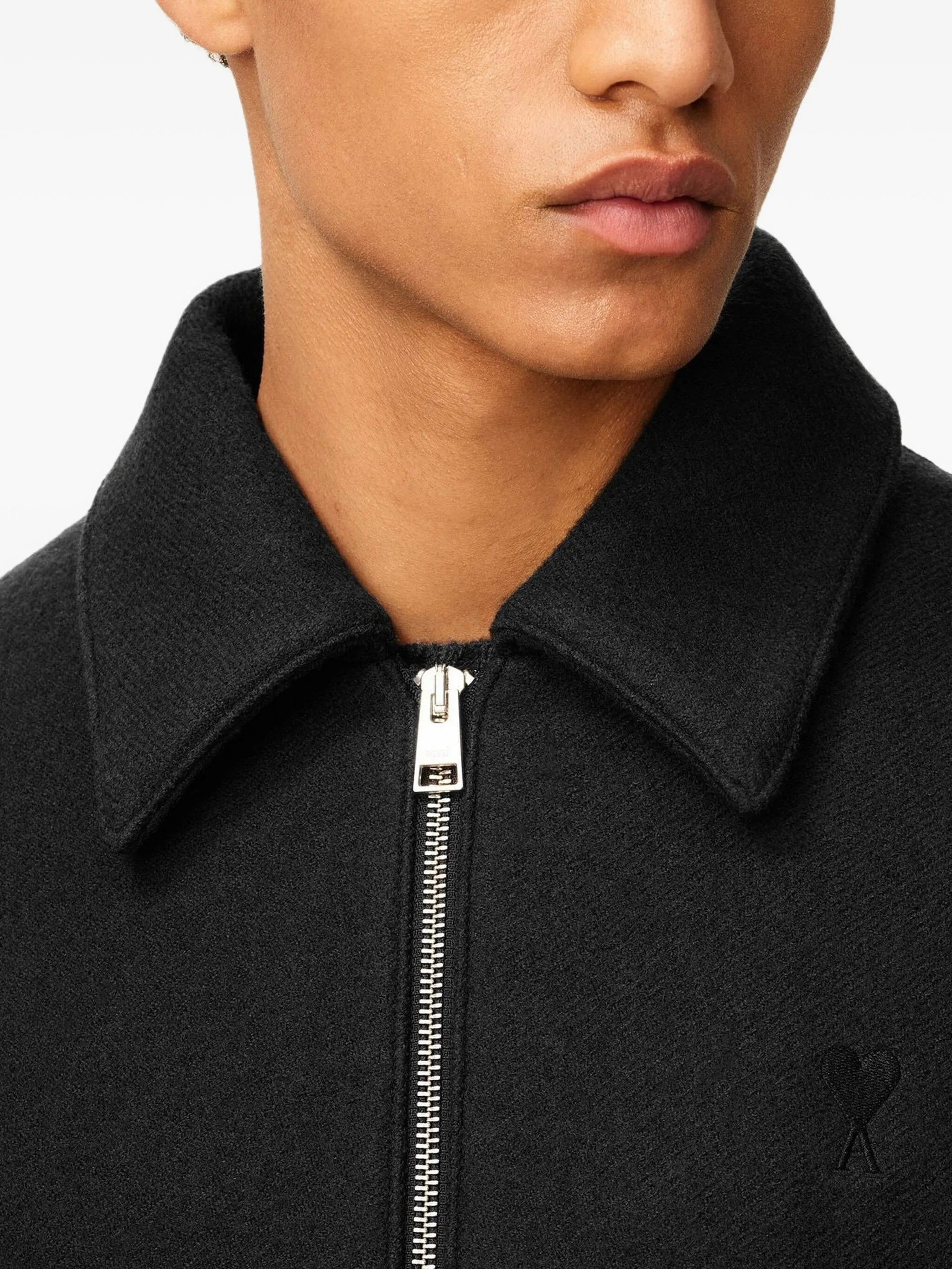 Ami Paris Ami De Coeur Zipped Jacket - 2