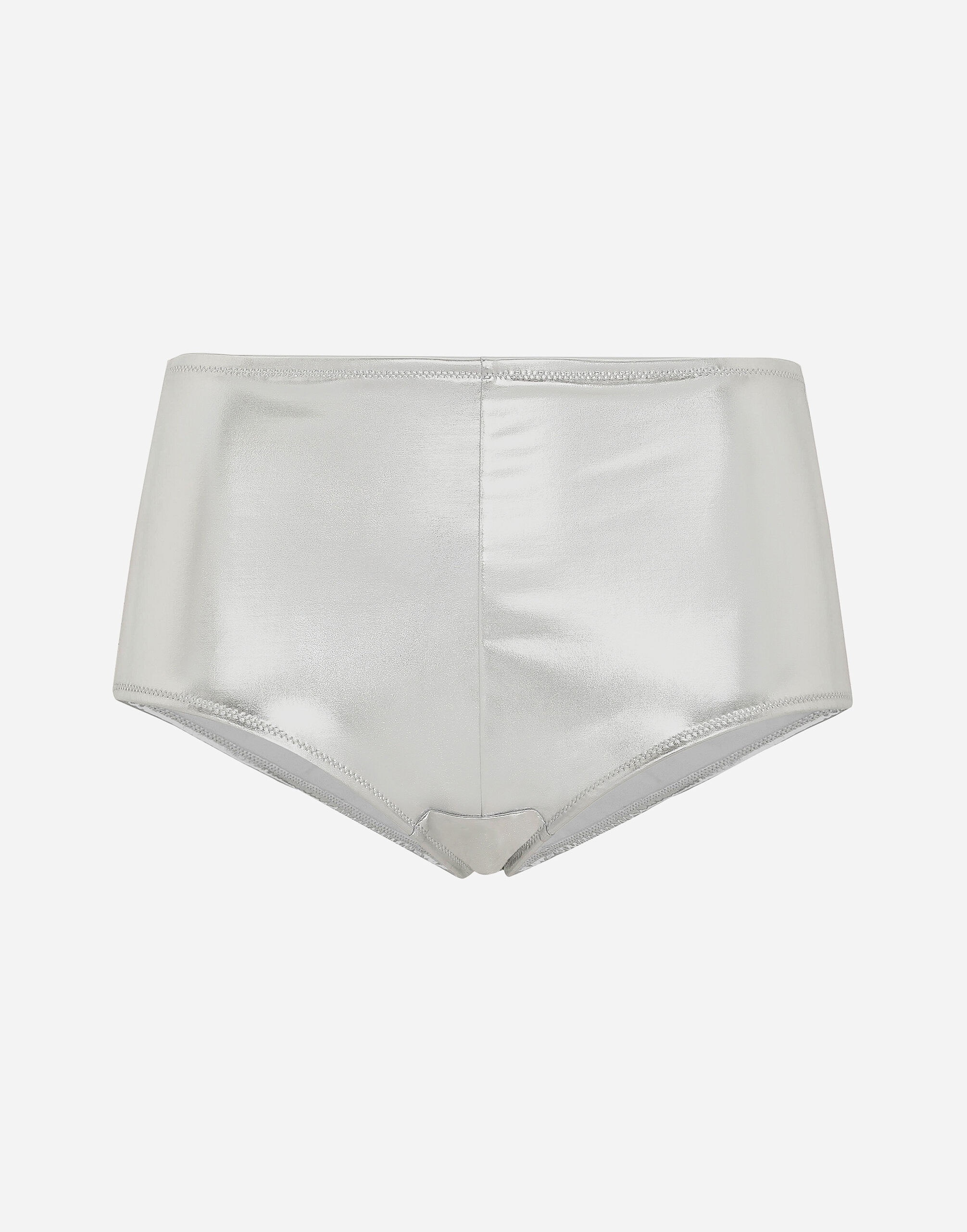 Foiled jersey low-rise panties - 1