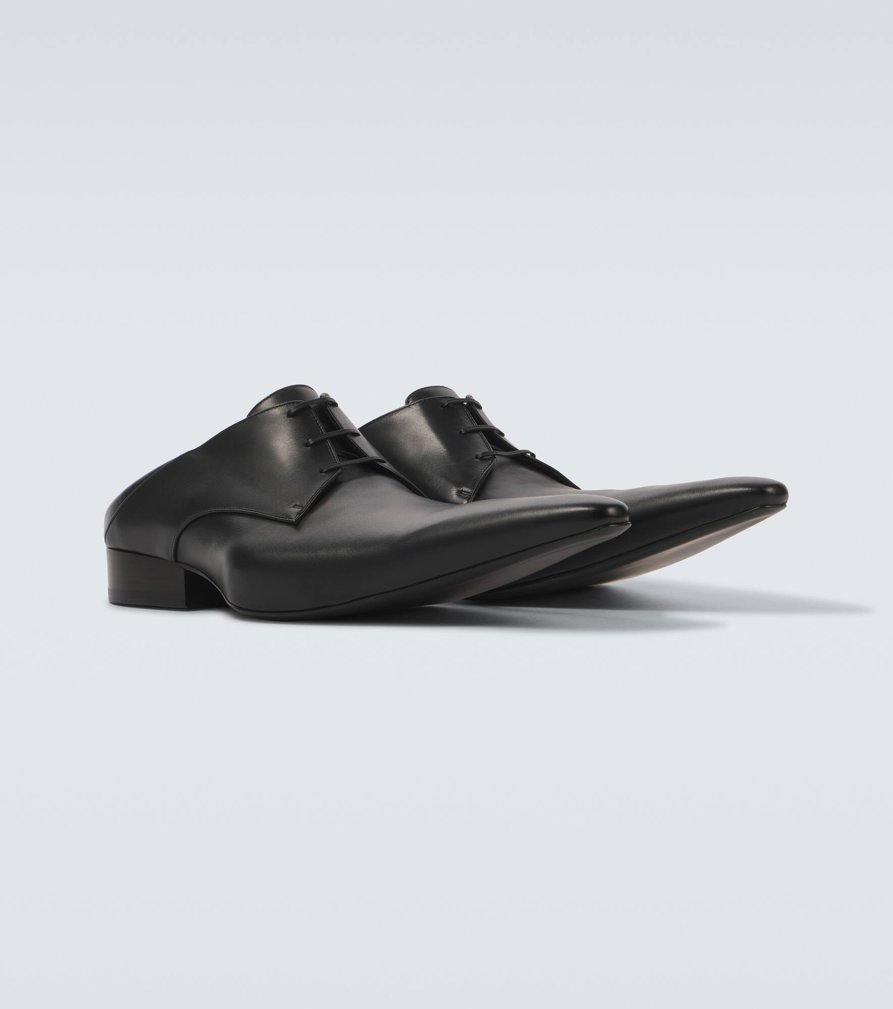 Opera leather Derby shoes - 5