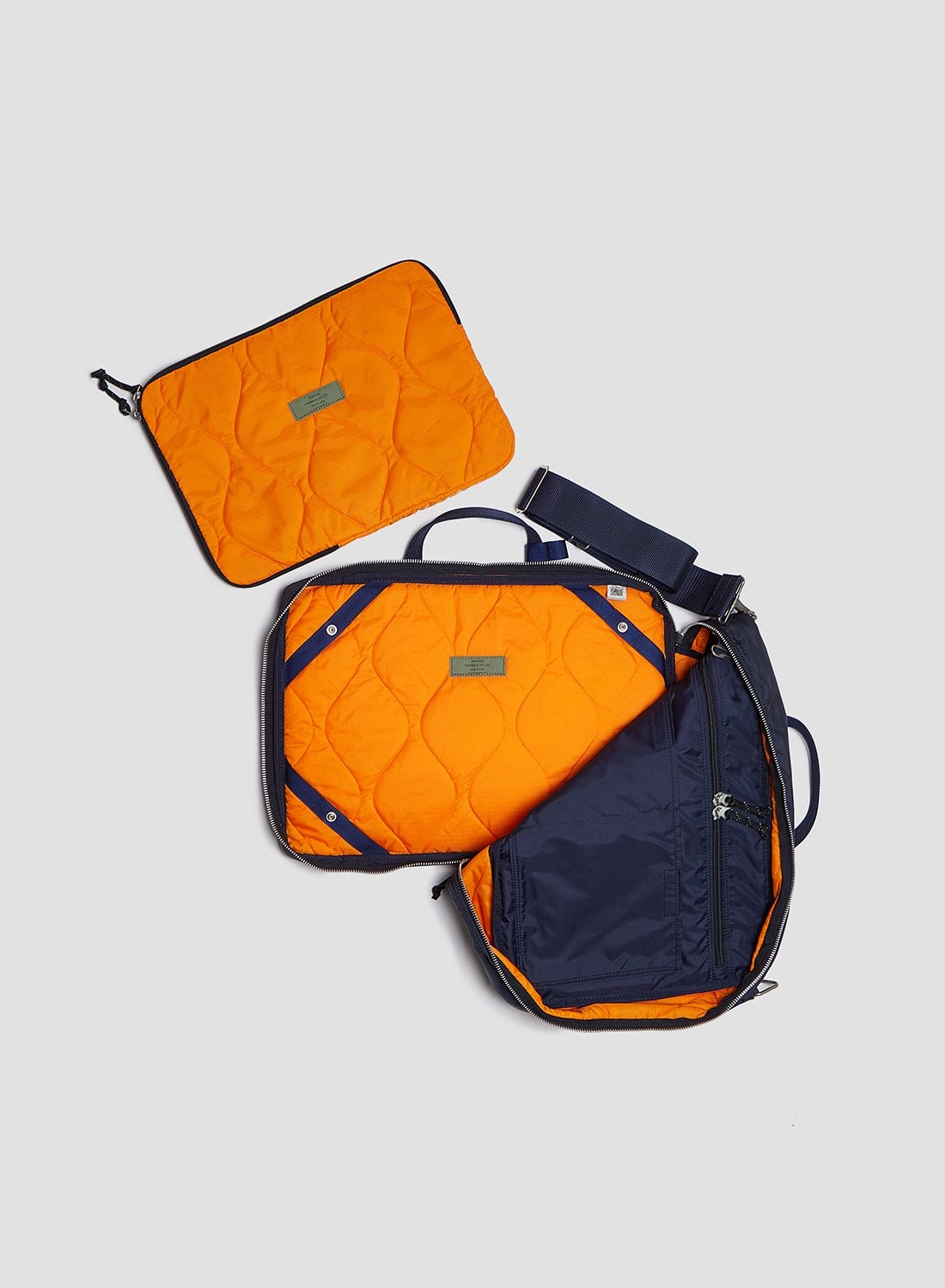 Porter-Yoshida & Co Force 3Way Briefcase in Navy - 6