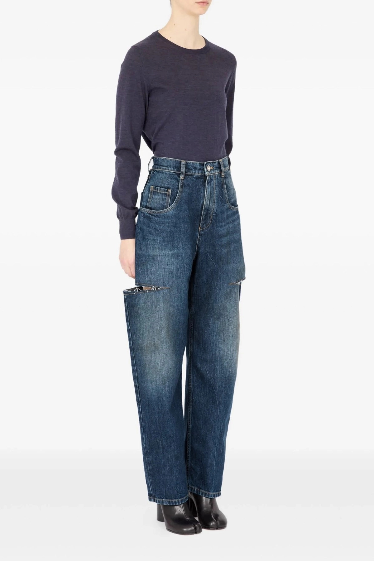 Cut-out jeans - 2