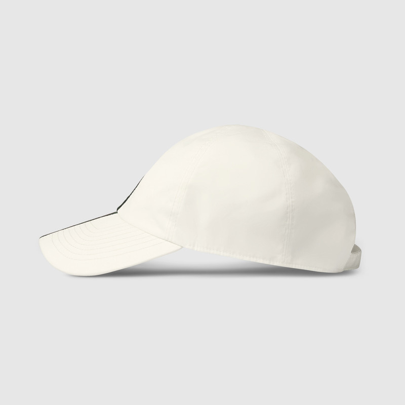 GUCCI Cotton baseball hat with Web outlook