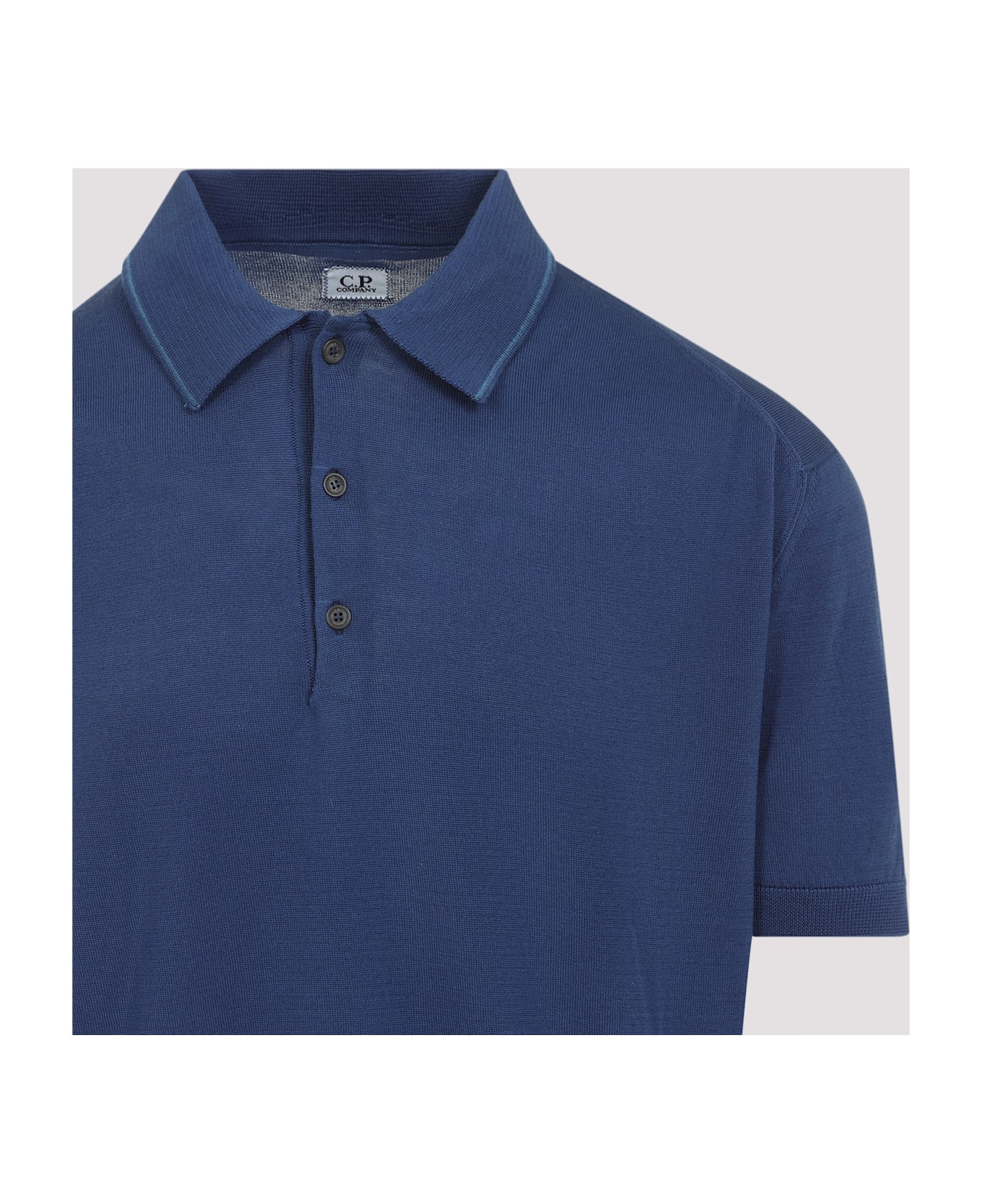 Buttoned Knit Polo - 5