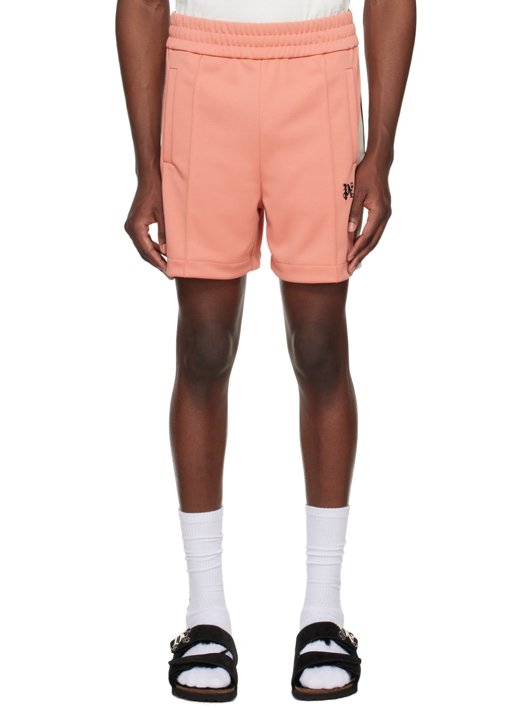 Pink Monogram Shorts - 1