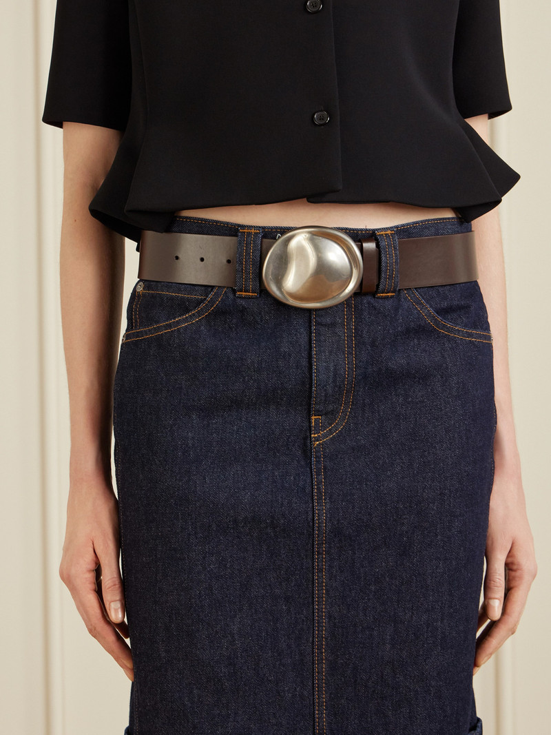 KHAITE Keefe Leather Belt outlook