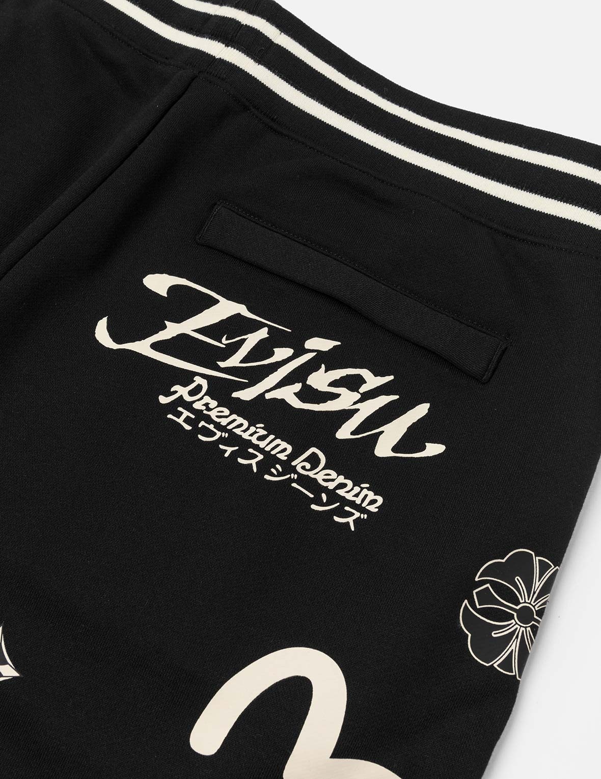 Allover Logo Print Fashion Fit Sweatshorts - 7