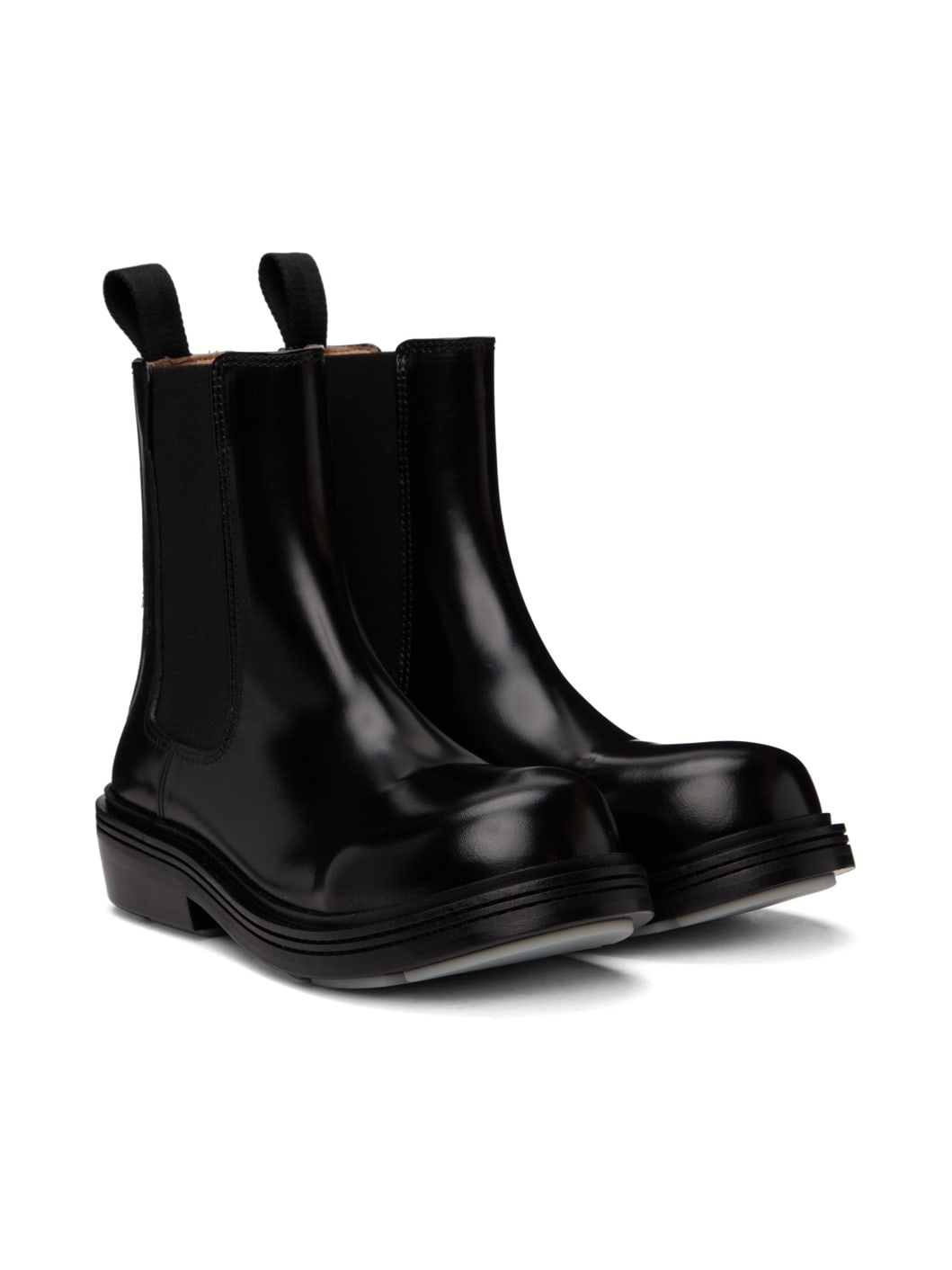 Black Fireman Chelsea Boots - 4