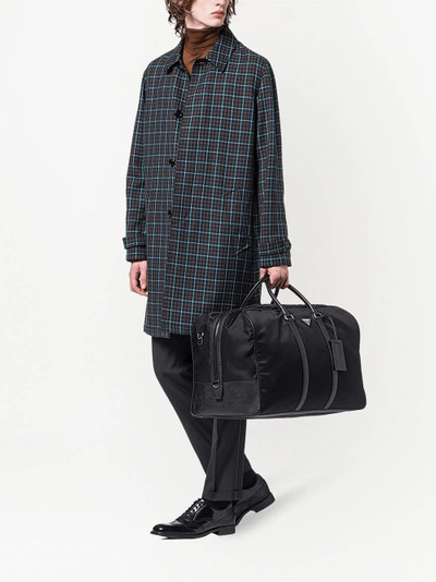 Prada Re-Nylon and Saffiano leather duffle bag outlook