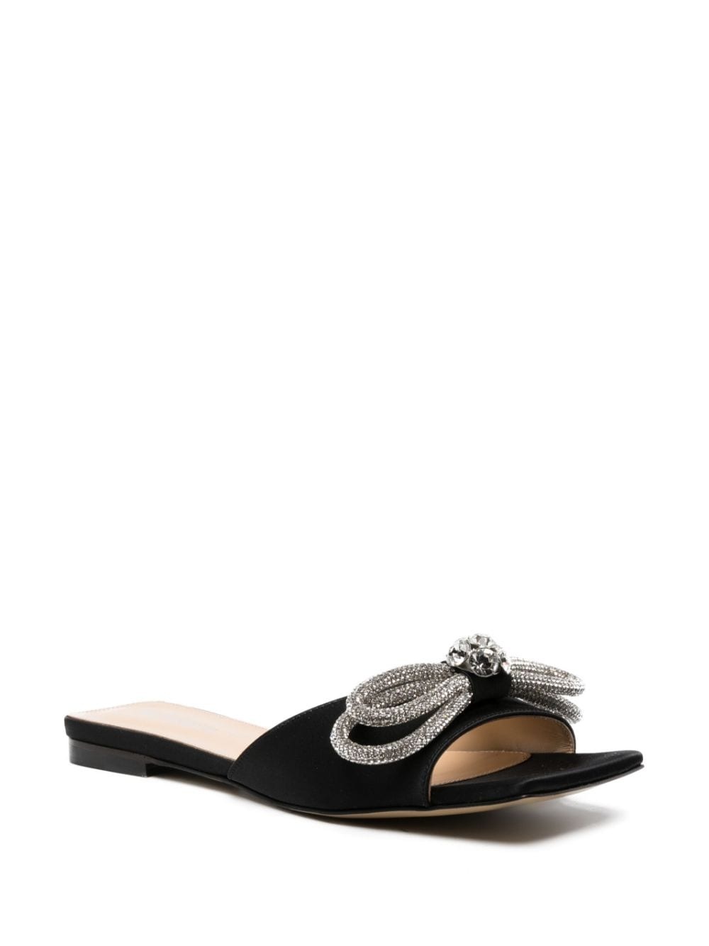 Double Bow flat mules - 2
