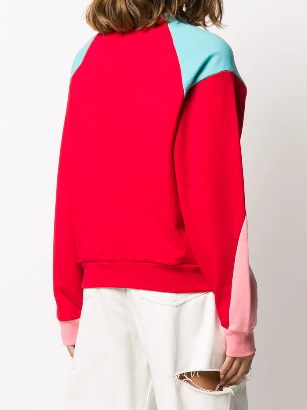 colour-block sweatshirt - 4