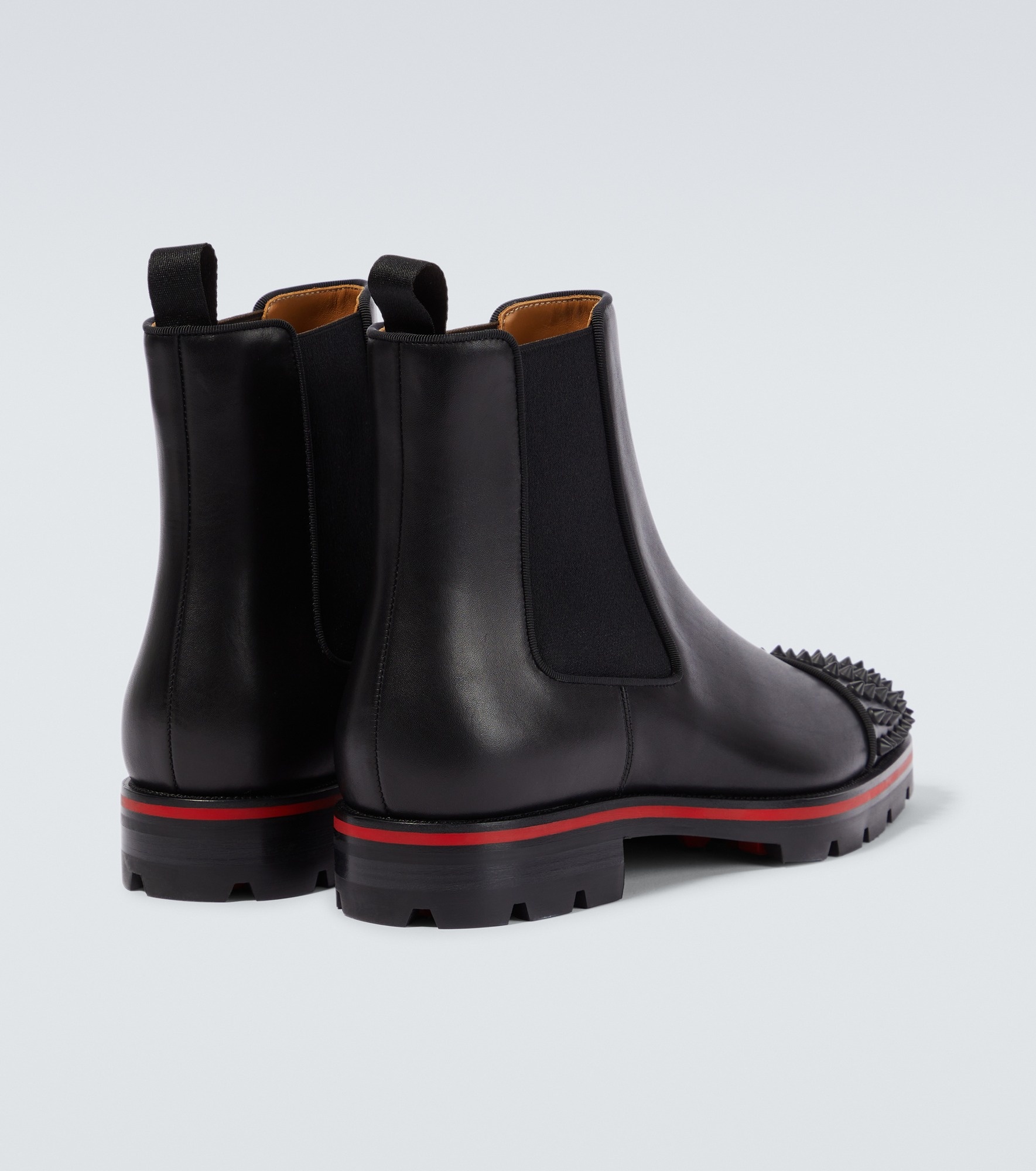 Melon Spikes leather Chelsea boots - 6
