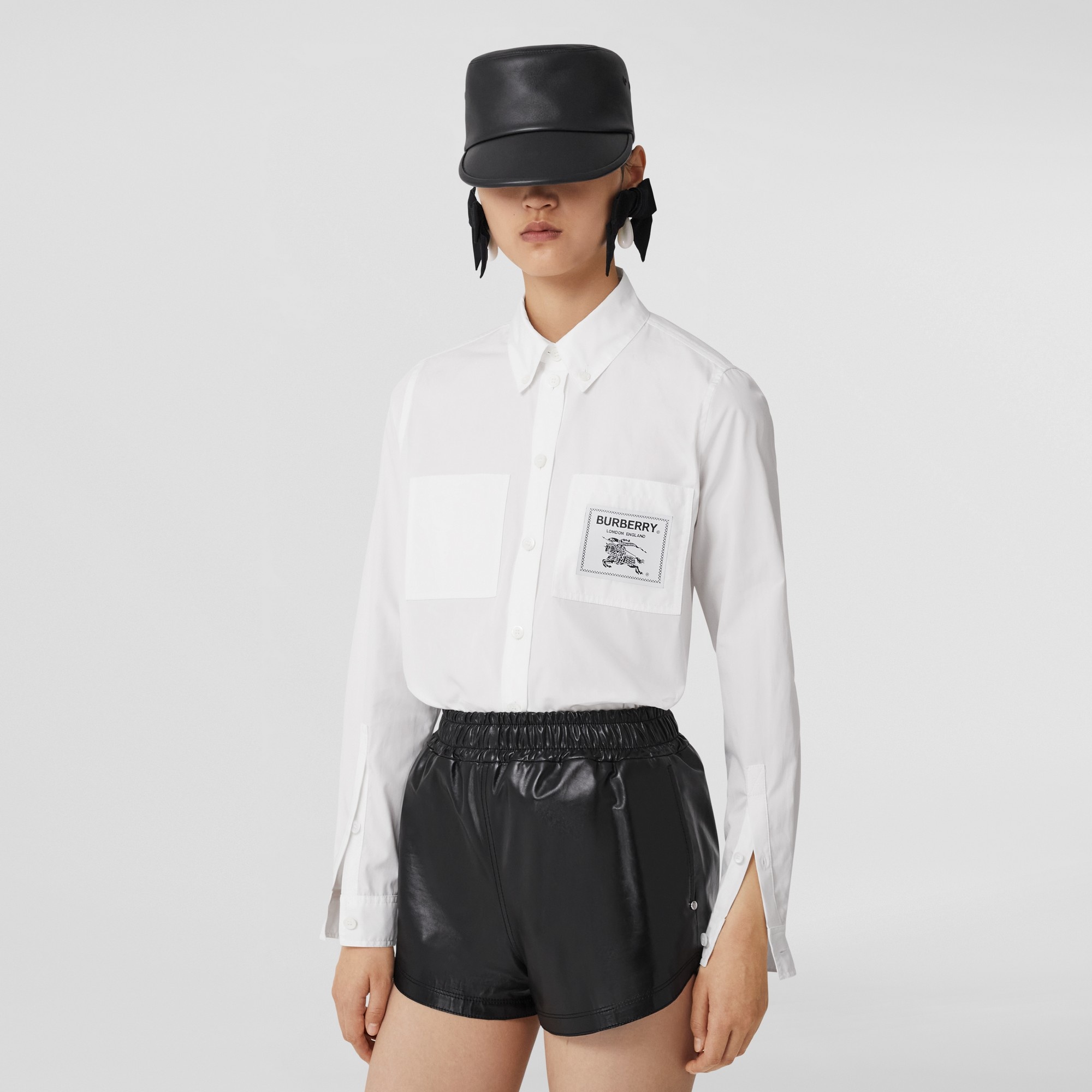 Burberry Prorsum Label Cotton Shirt | REVERSIBLE