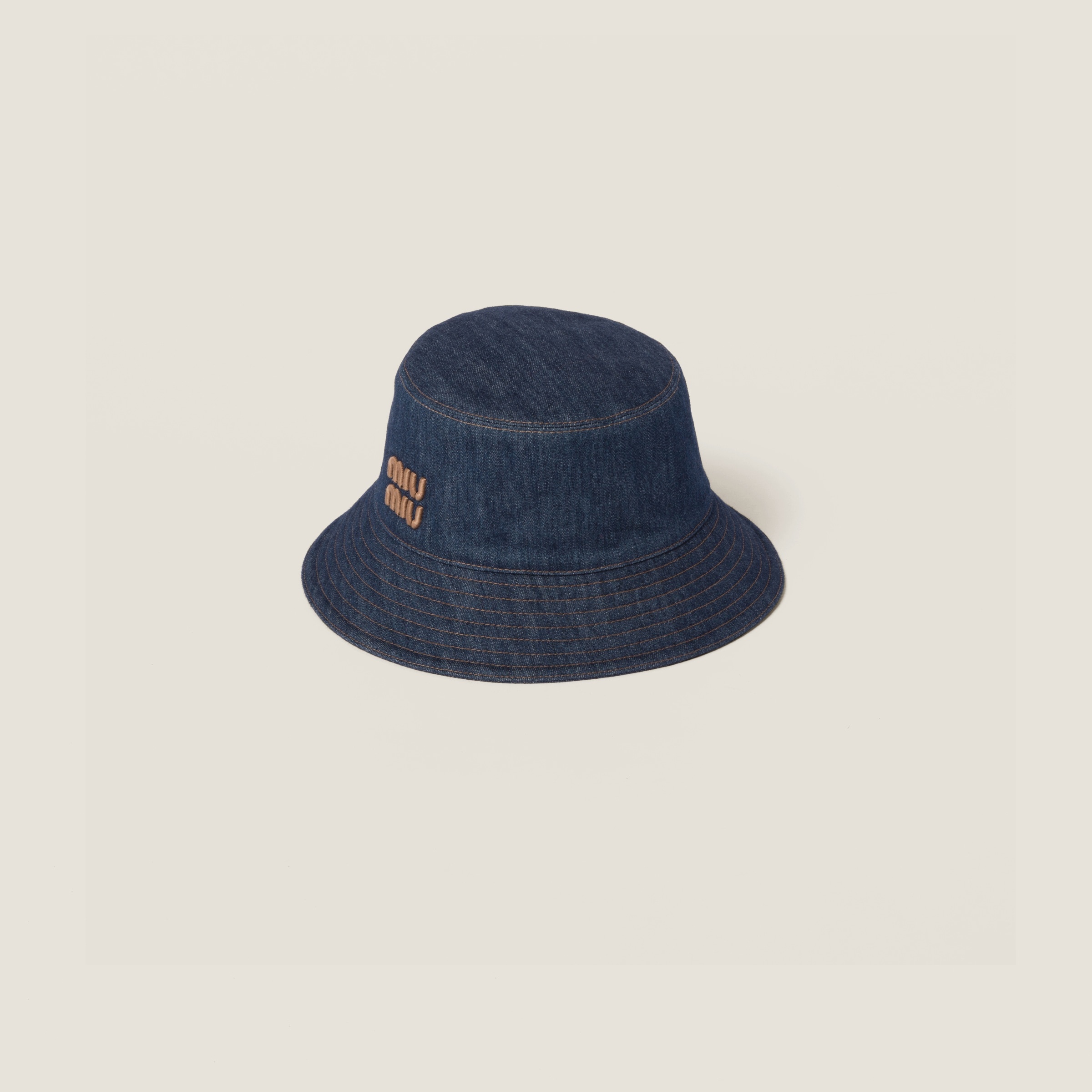 Denim bucket hat - 1