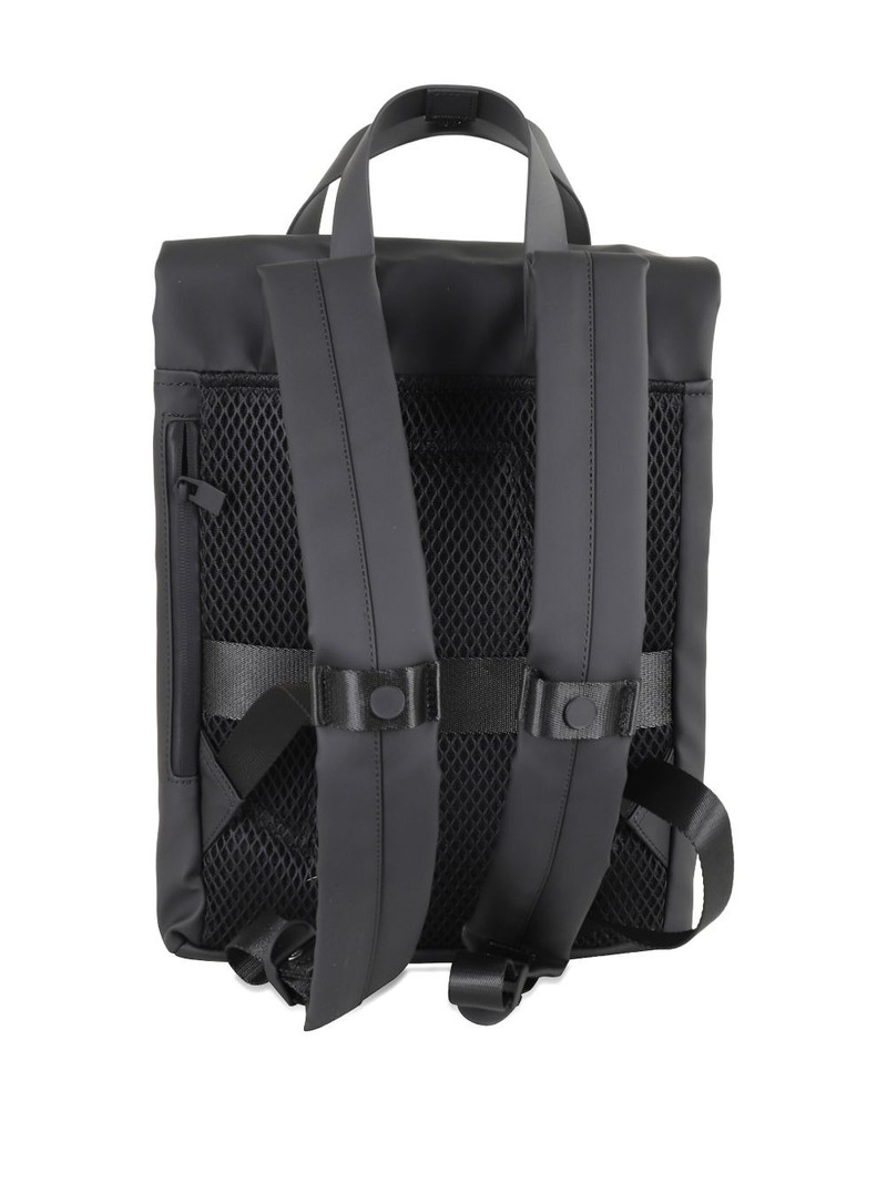 RAINS flap-closure backpack outlook