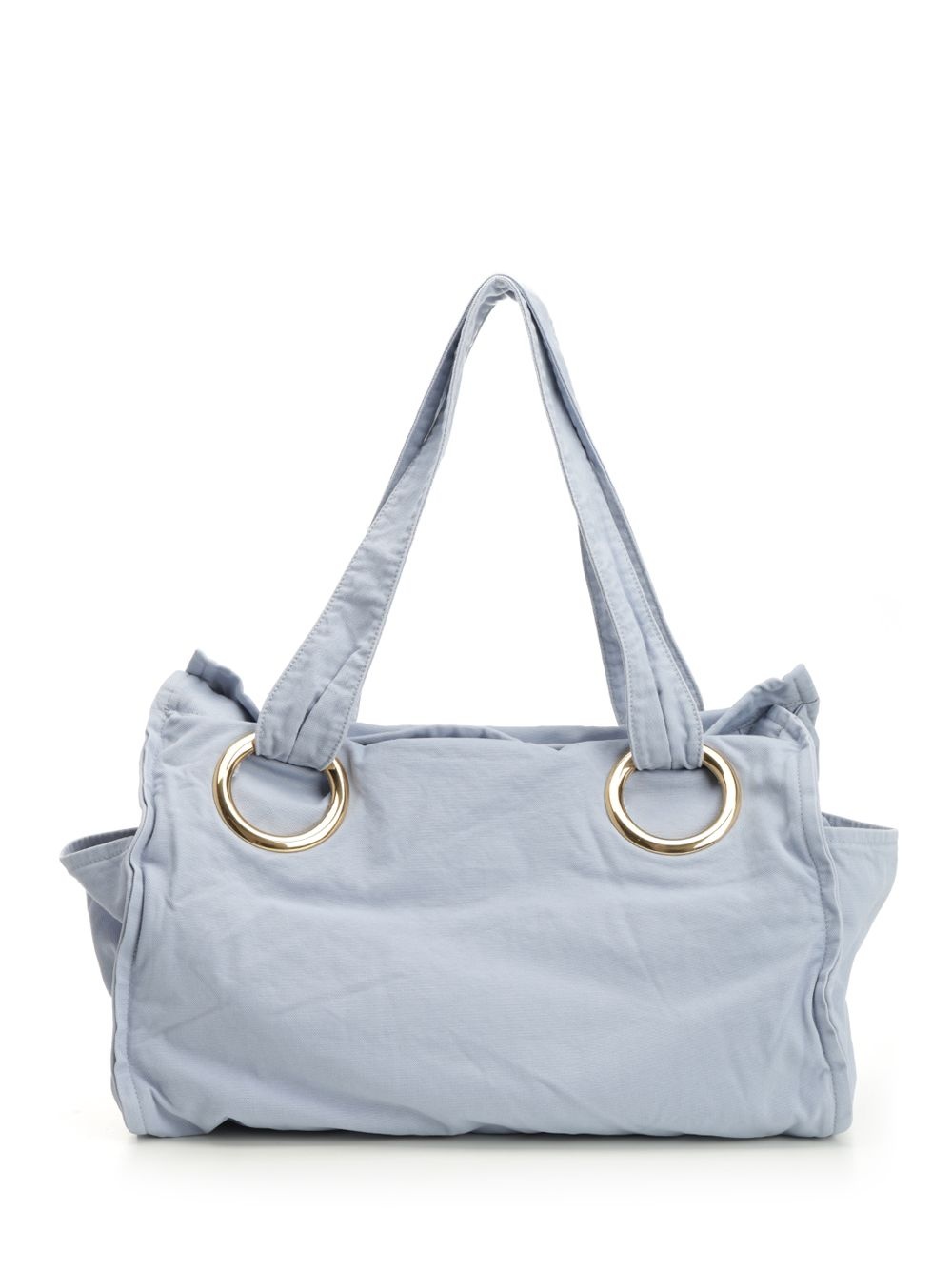 S545 - Chloe Plage Shoulder Bags Light Blue - 3