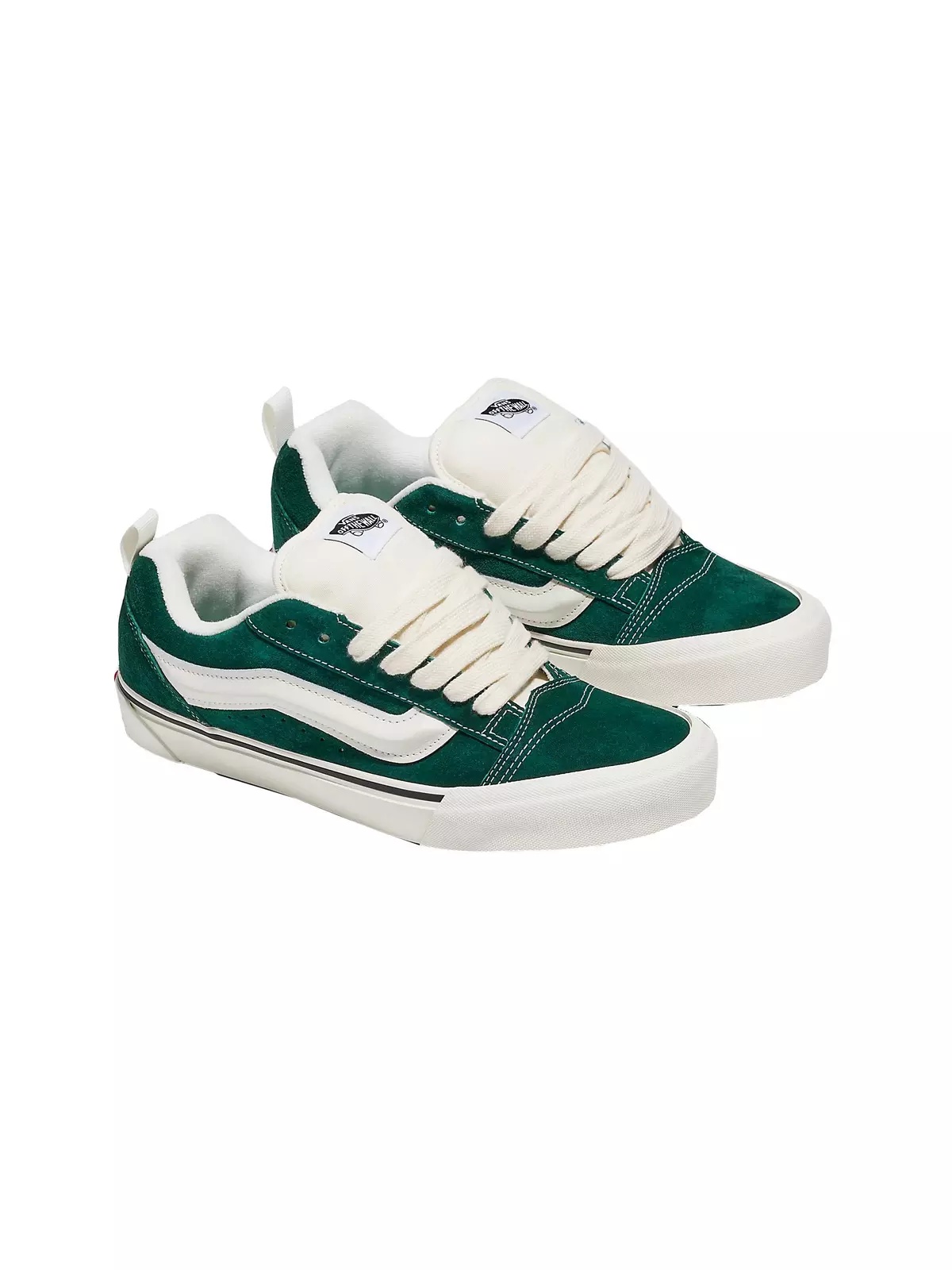 Knu Skool "Green/White" Unisex Shoe - 3