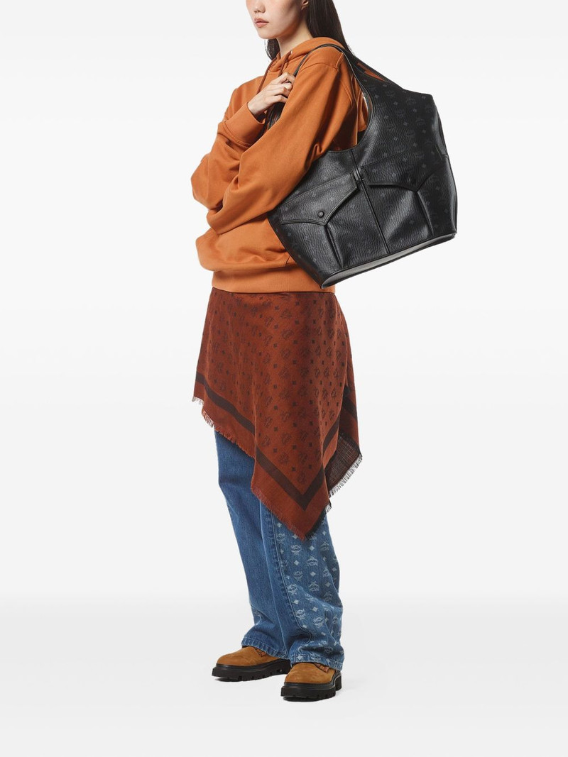 MCM Aren Mama Visetos-pattern tote bag outlook