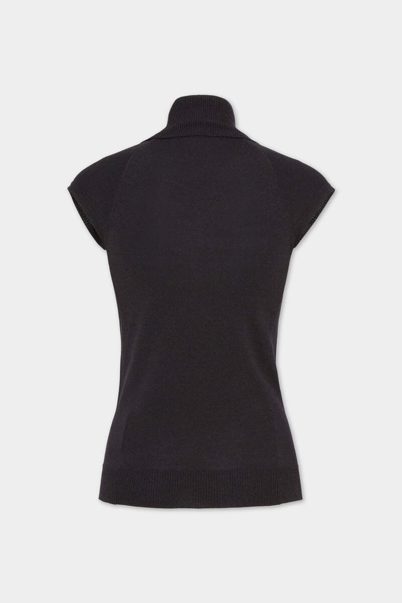 KNIT TURTLENECK TOP - 2