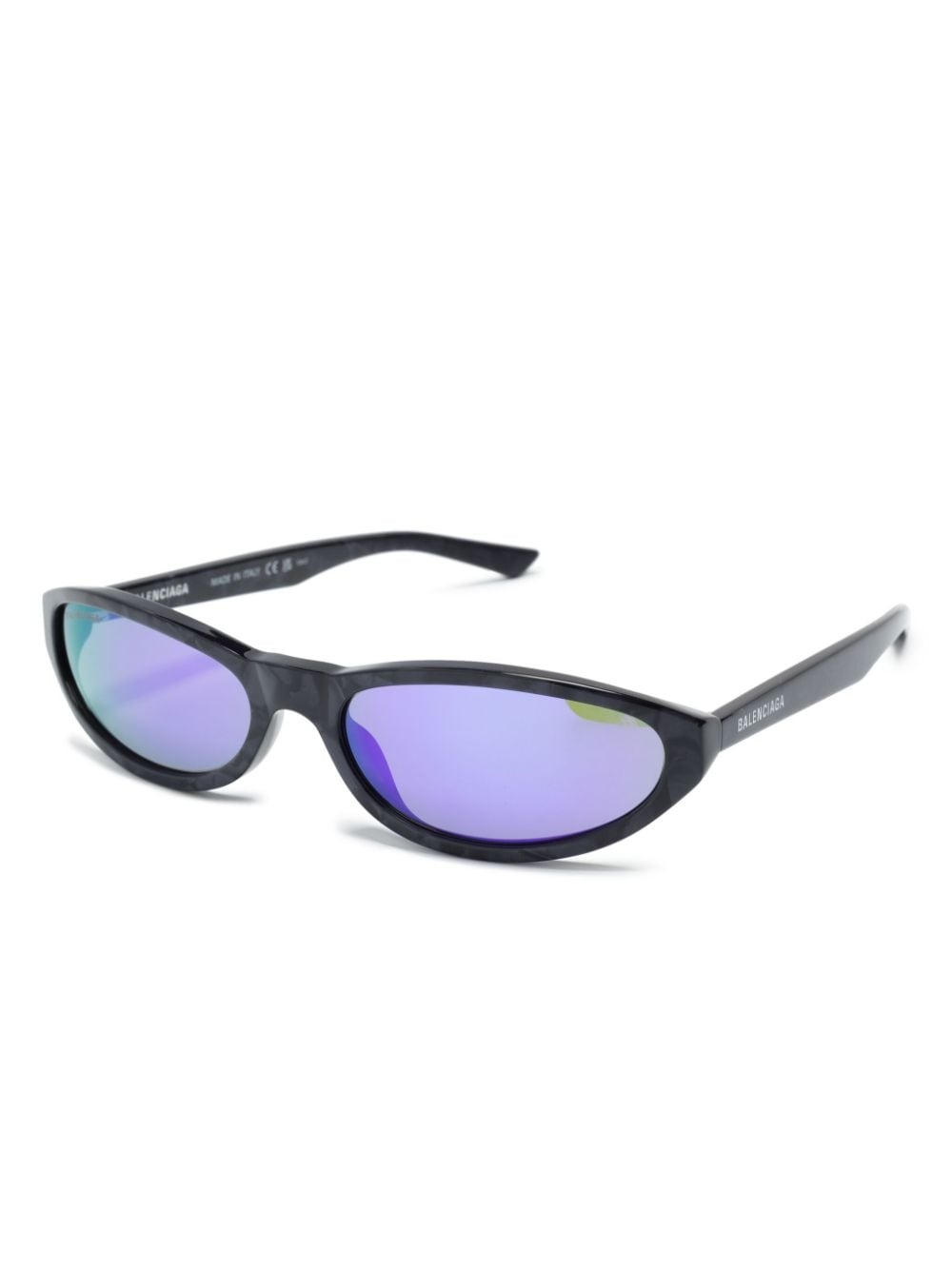 oval-frame sunglasses - 2