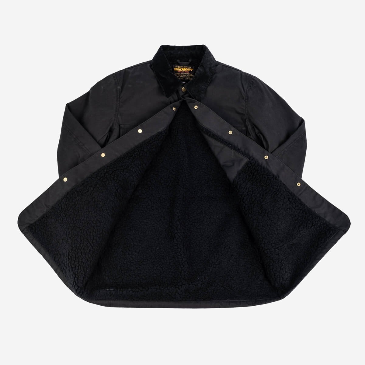 7oz Oiled Cotton Chore Jacket - Black - 6