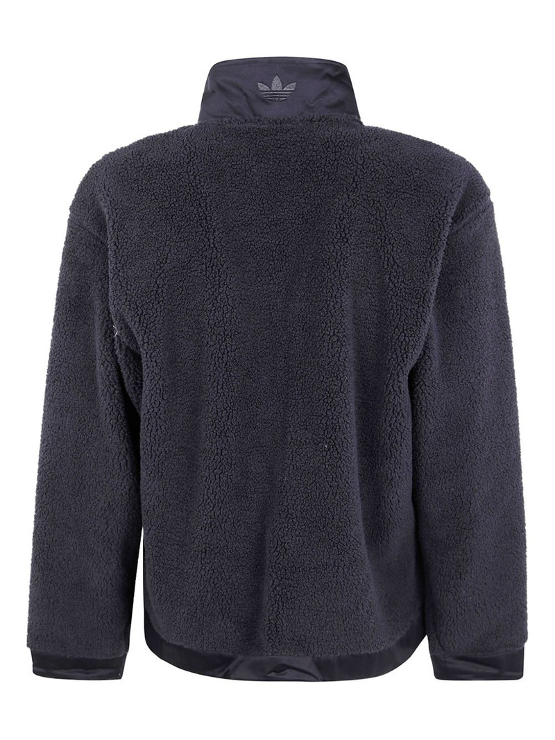 adidas fleece zip-up sweatshirt outlook