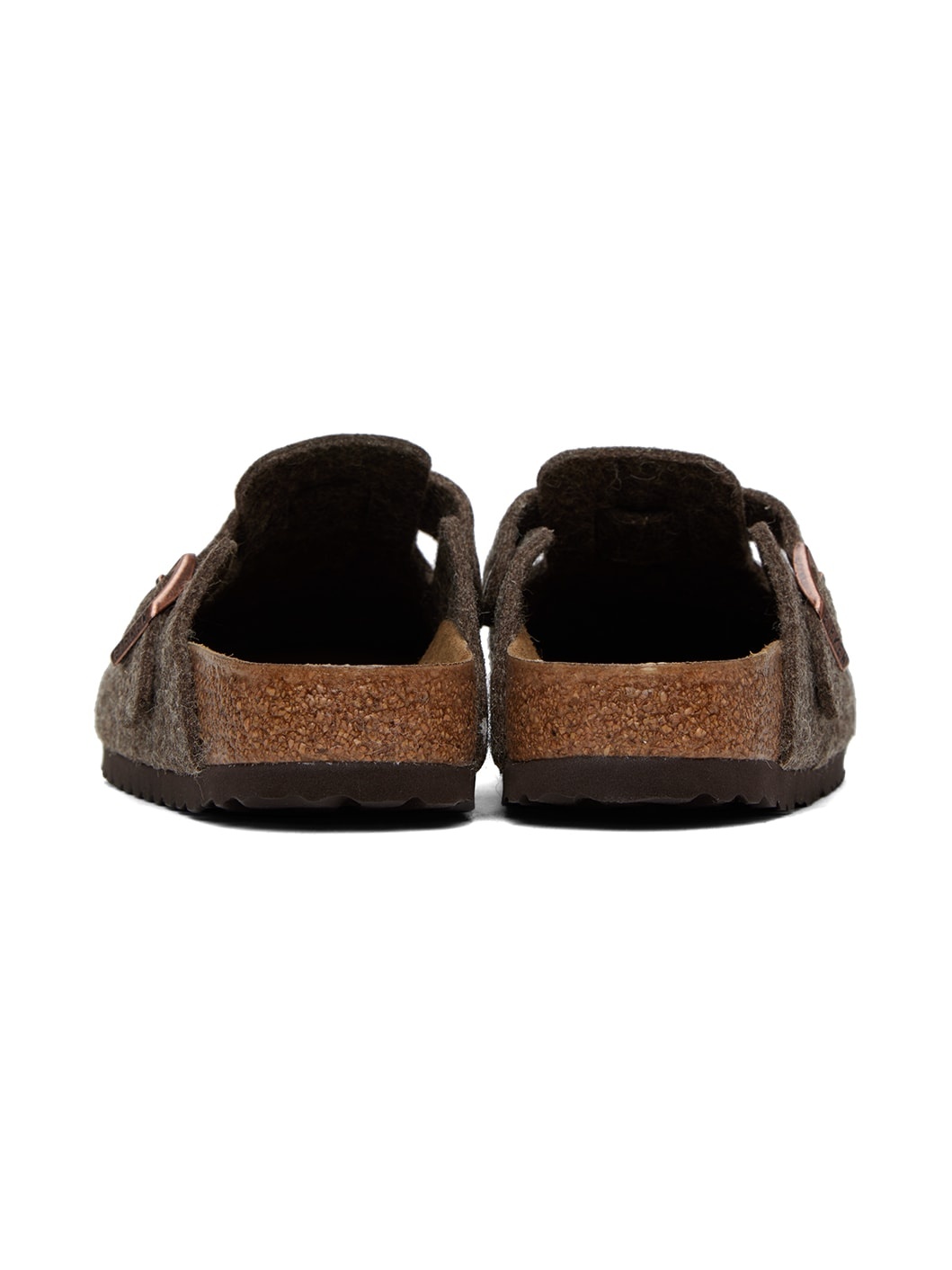 Brown Boston Clogs - 2