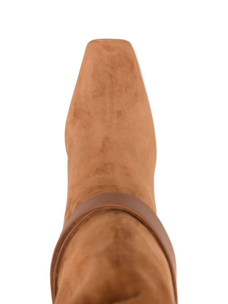 90mm buckle-strap knee-high boots 4