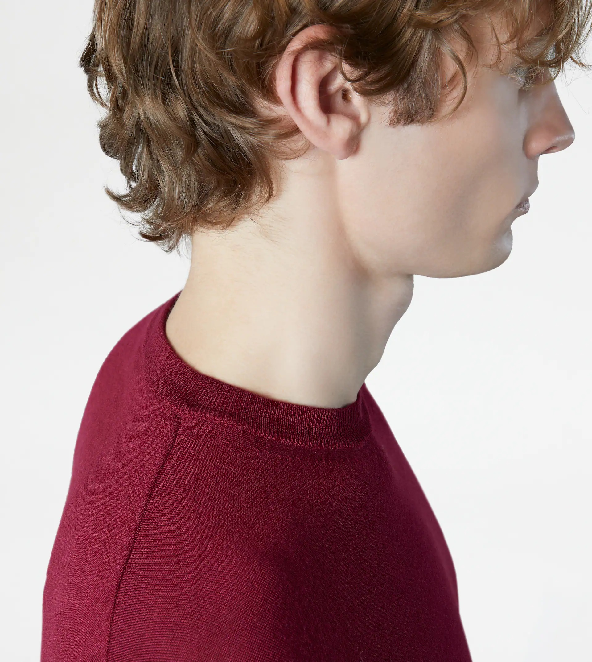 ROUND NECK JUMPER - RED - 3