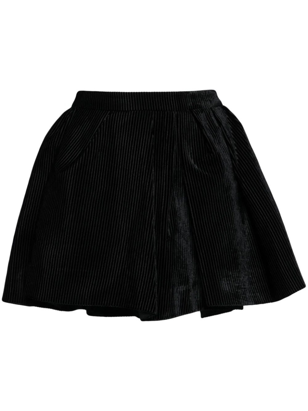 Irregular Pleated Skirt - 1