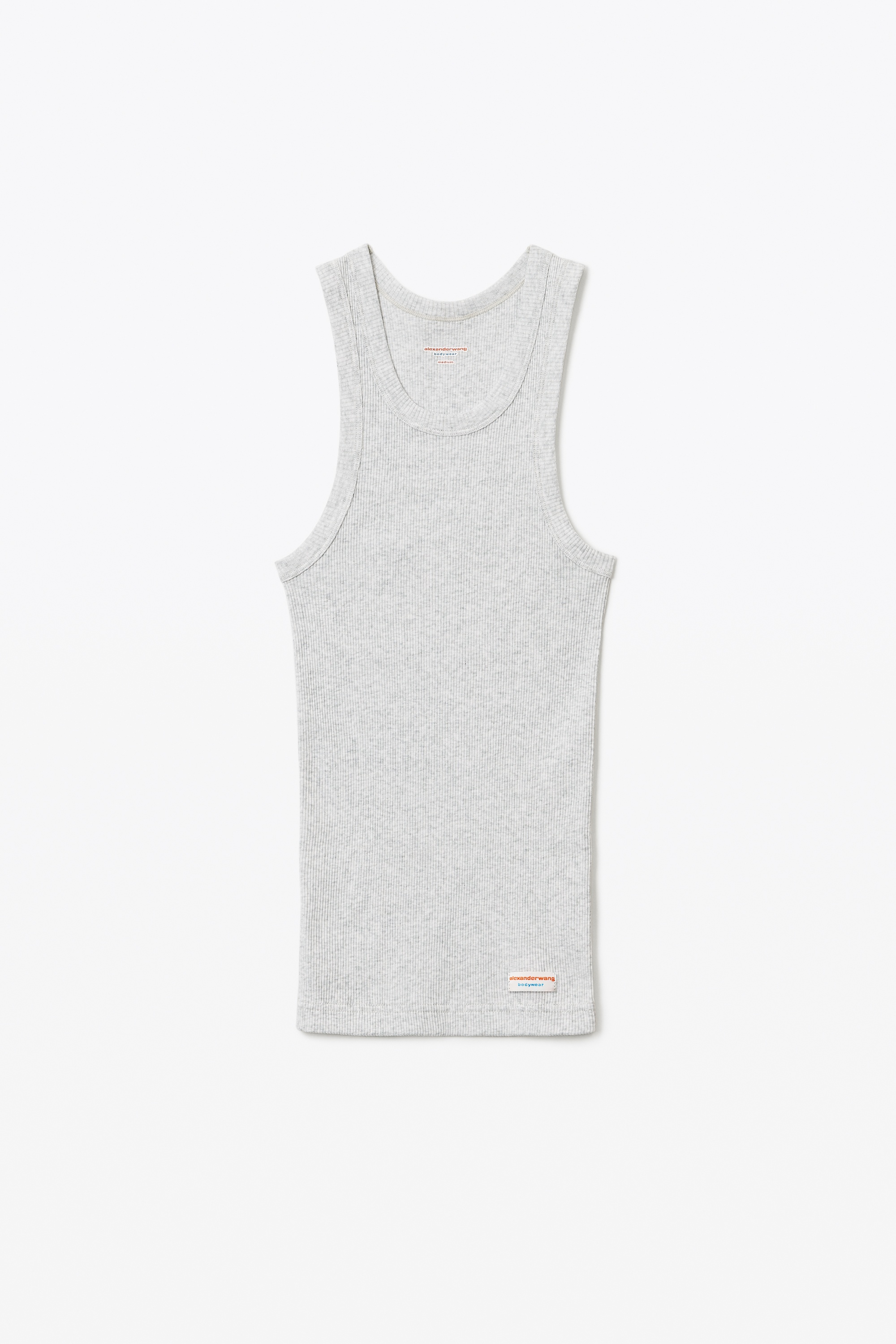 TANK IN RIBBED COTTON - 1