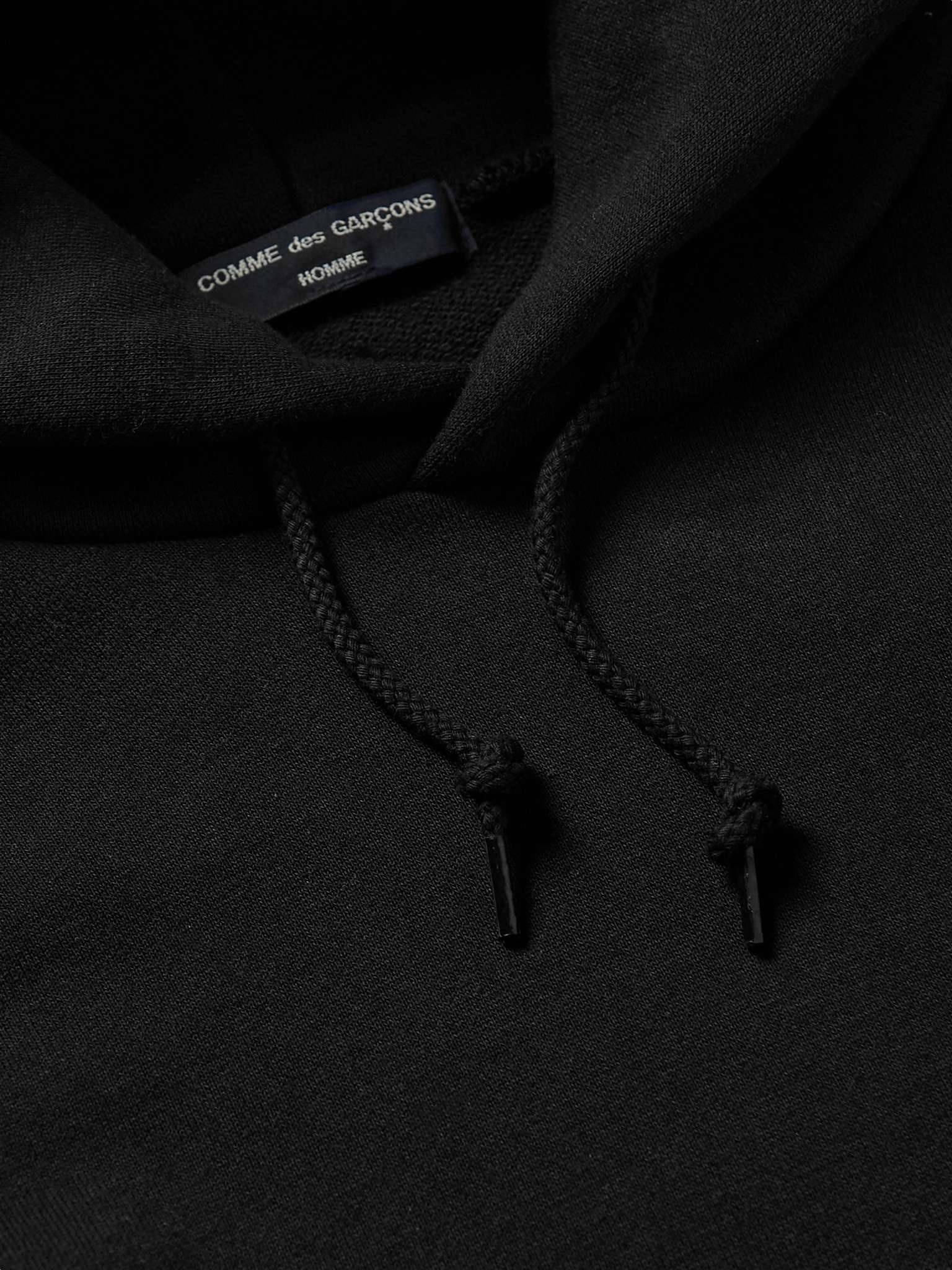 Logo-Embroidered Cotton-Jersey Hoodie - 5