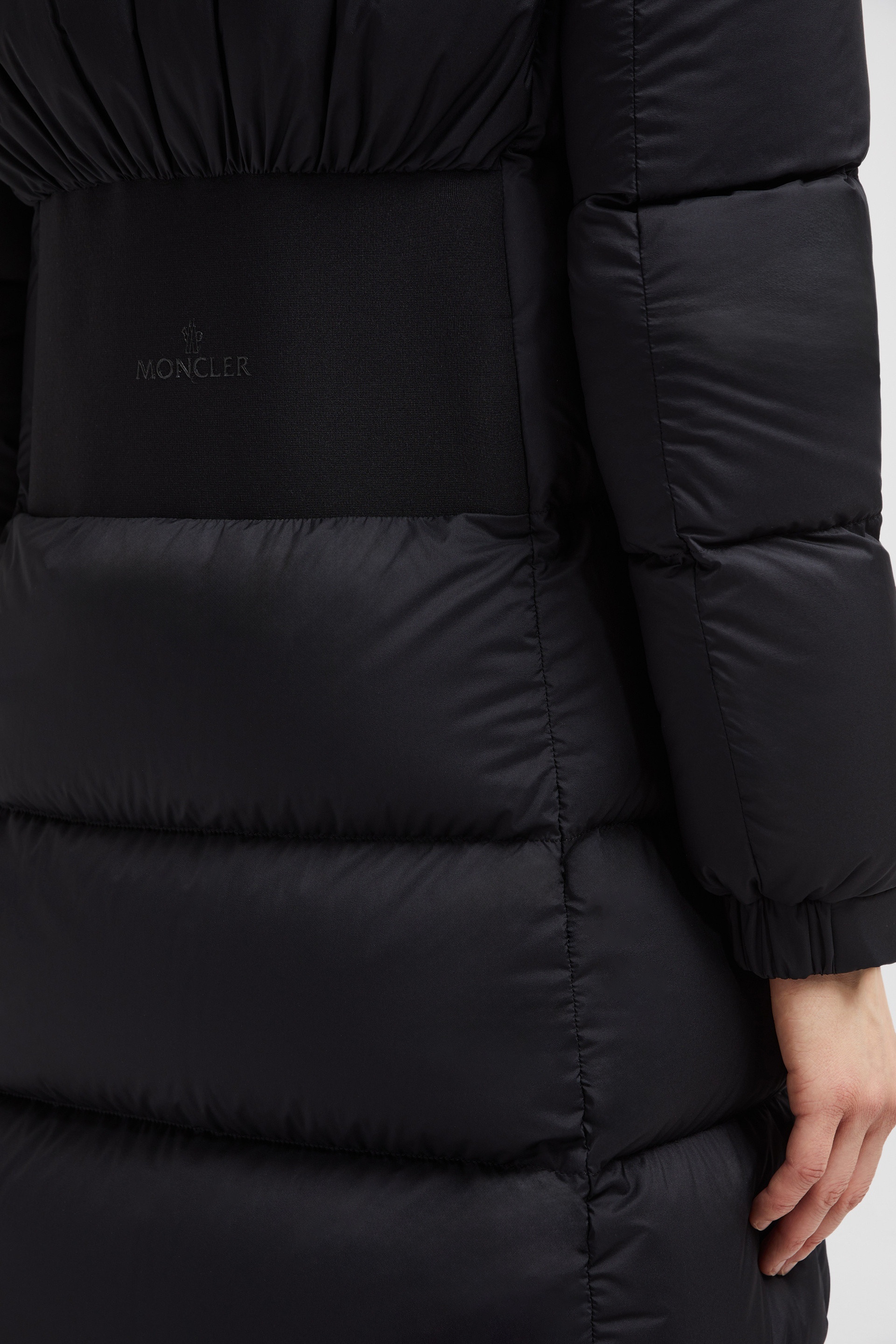 Moncler Arredoun Long Down Jacket | REVERSIBLE