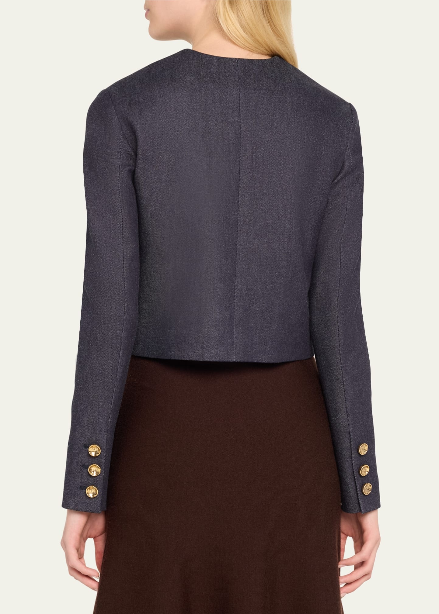 Bernadette Slim Denim Jacket - 3