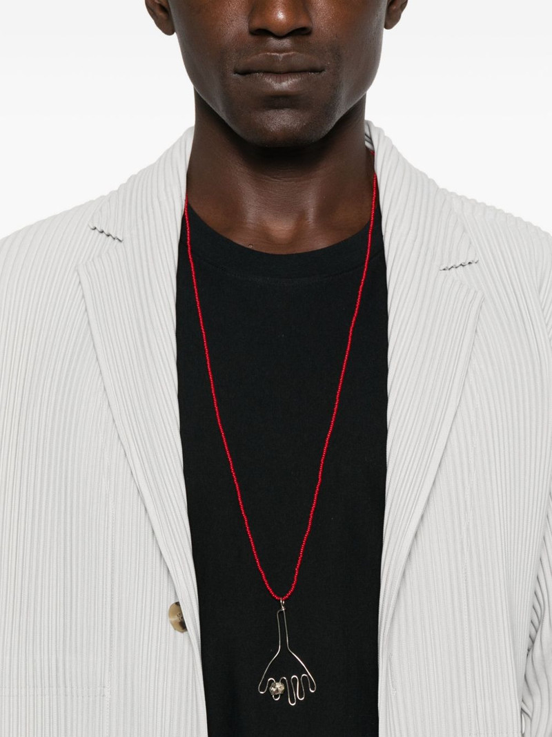 pleated button blazer 5