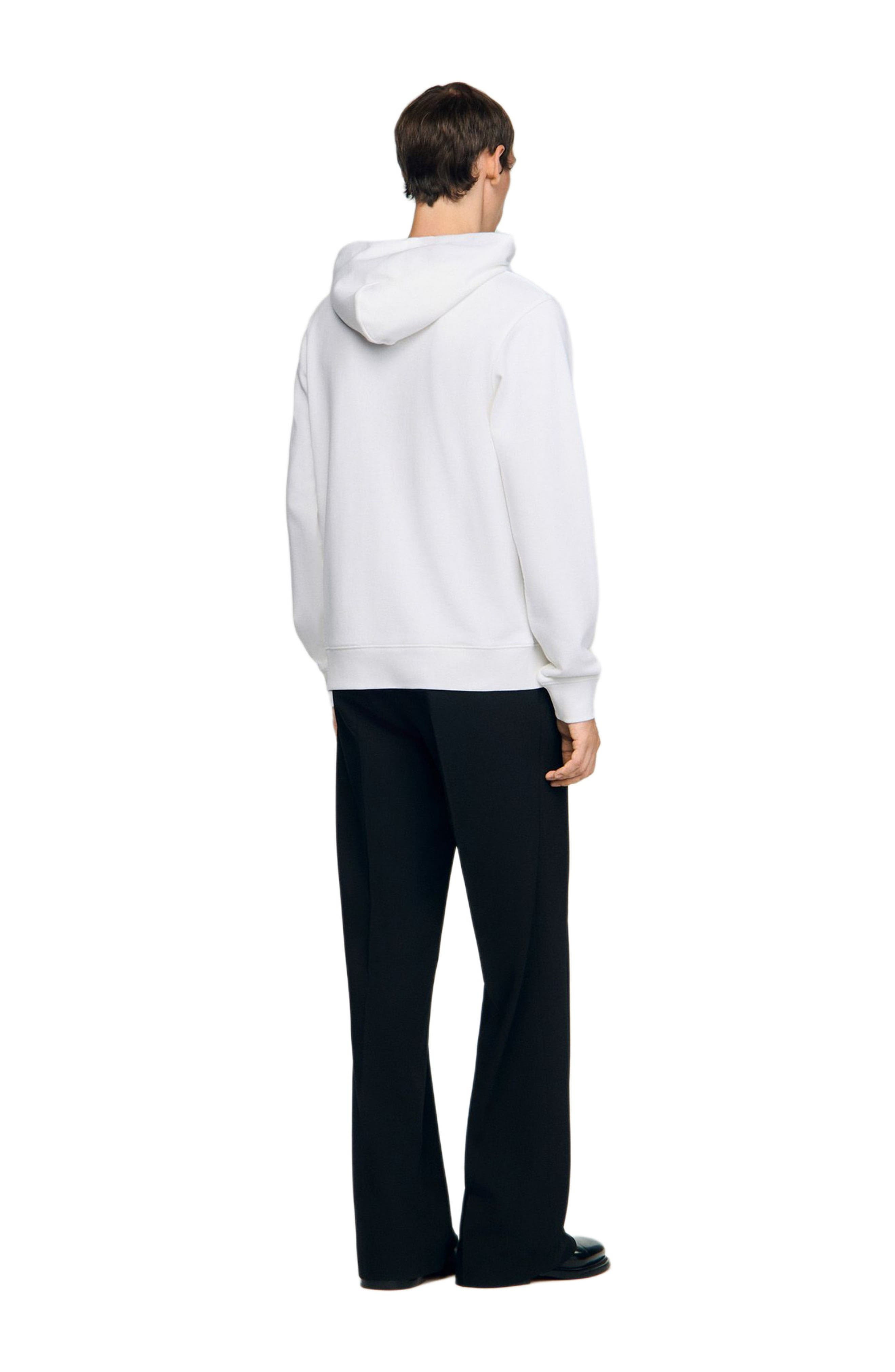 SANDRO Logo hoodie in Optic White at Nordstrom - 2