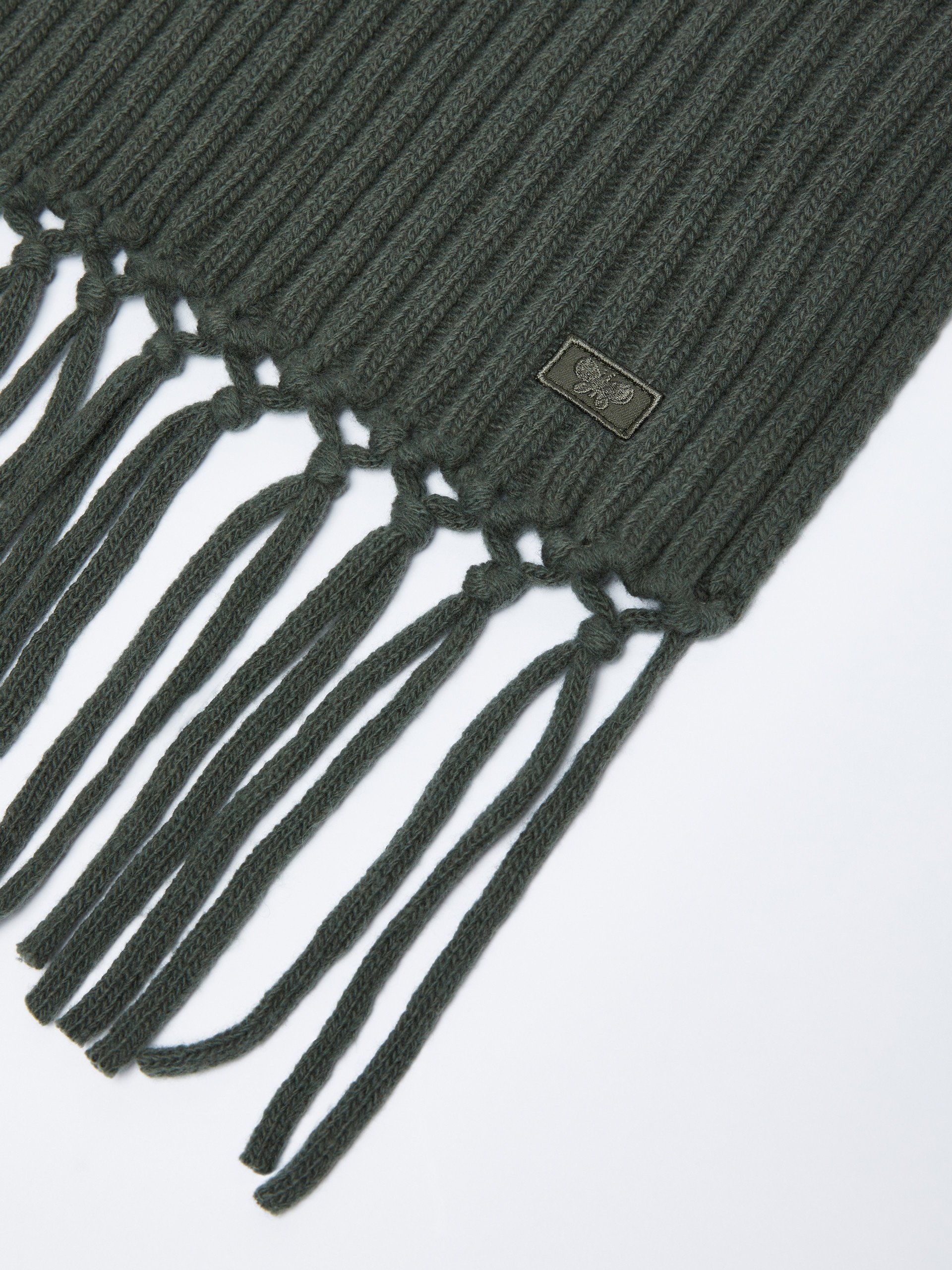 【送料&関税込】Weekend Max Mara Bimba Knitted-jersey Scarf Weekend Max Mara Green Bimba Scarf Weekend Max Mara
