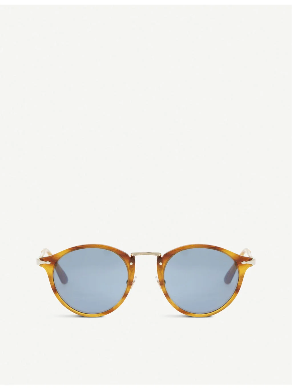 Po3166S Havana Phantos round-frame tortoiseshell sunglasses - 1