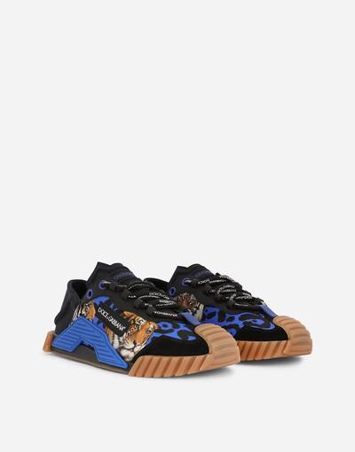 Dolce & Gabbana NS1 sneakers with tiger print outlook