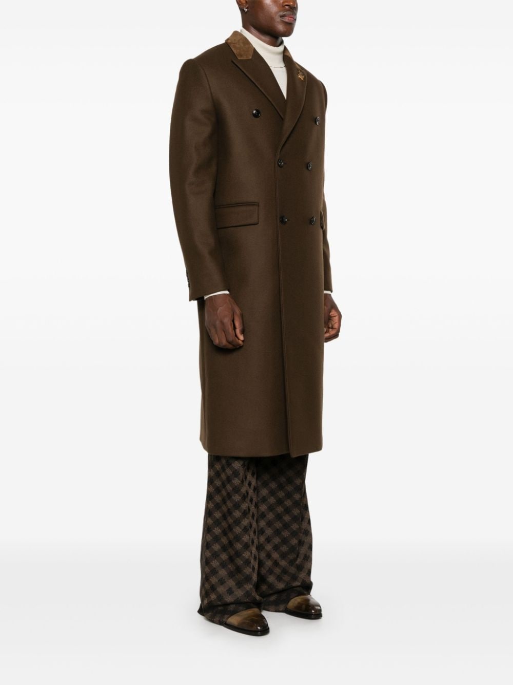 double-breasted coat - 3