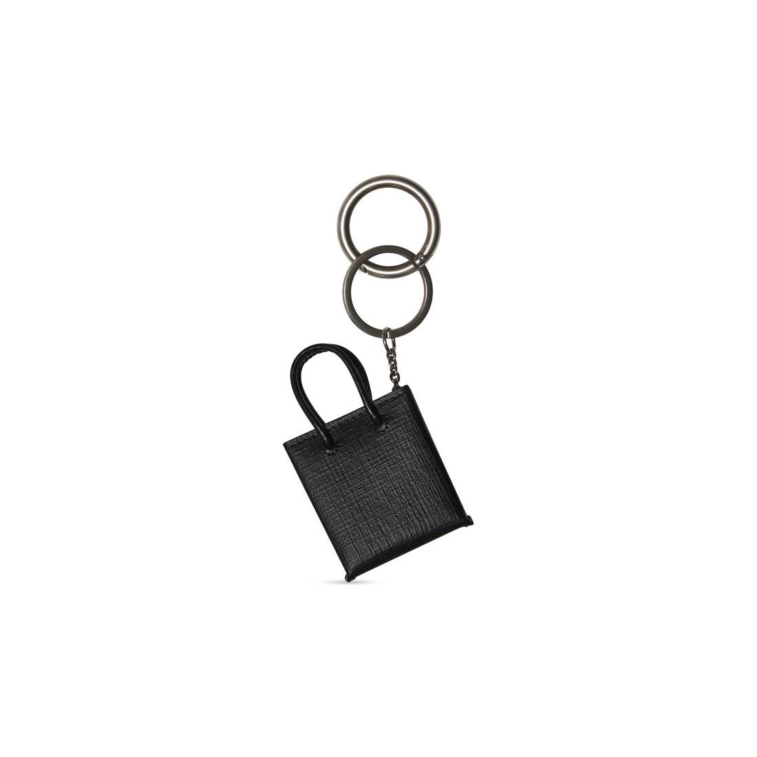 Mini Shopping Keychain in Black - 2