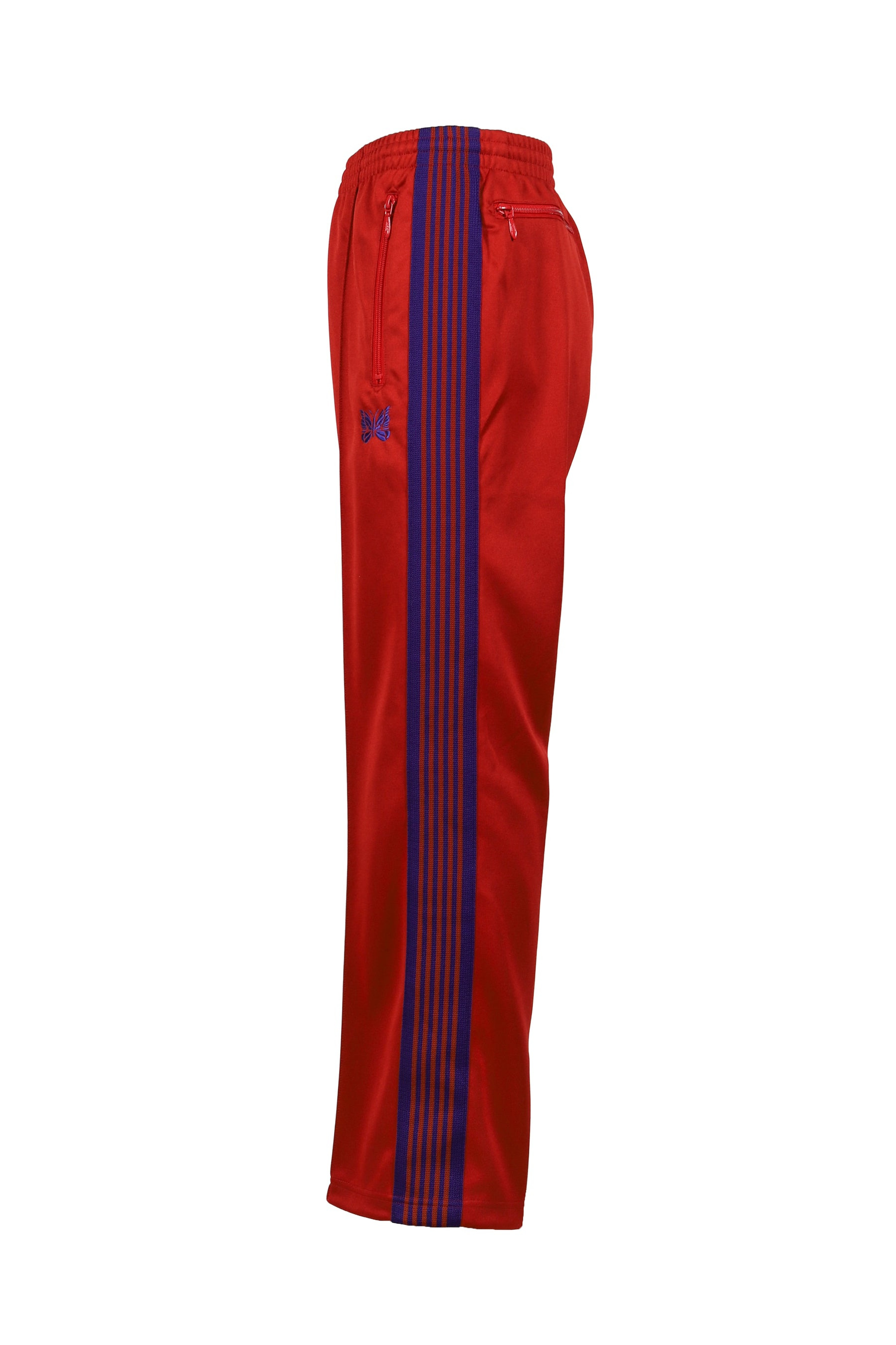 TRACK PANT - POLY SMOOTH / RED - 3